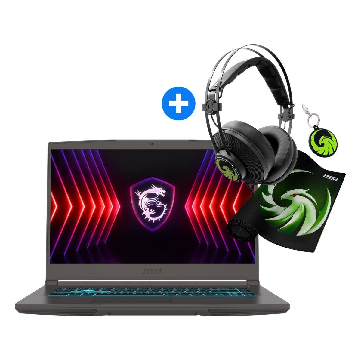 MSI Thin 15 B13UC-3073 Gaming-Notebook (39.62 cm/15.6 Zoll, Intel Core i5 13420H, RTX 3050, 8000 GB SSD)