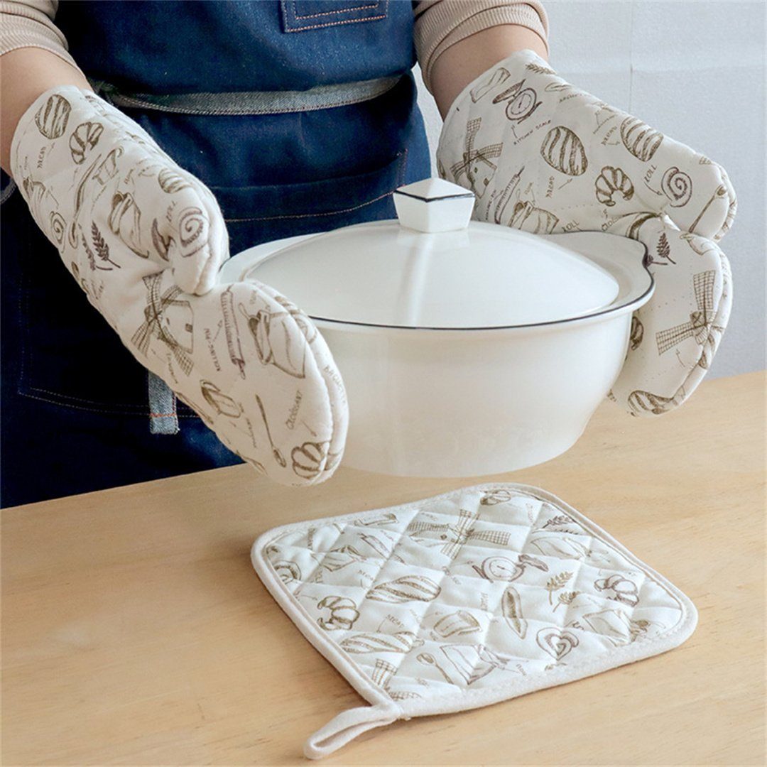 (1-tlg), von Backen UG L.Ru Isolierhandschuhe Gourmet-Mikrowellenhandschuhen, Praktische Topfhandschuhe