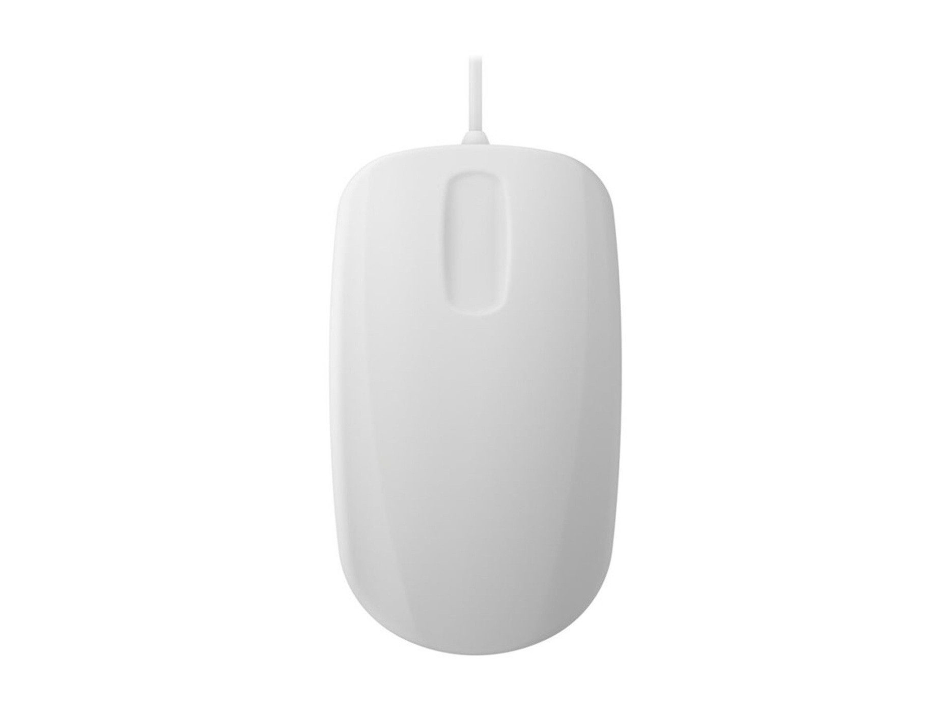 Contour Design Cherry Contour AK-PMH3 Medical Mouse – IP68 wasserdichte Funkmaus Maus (Smartcard Leser, deutsches Layout, weiß)