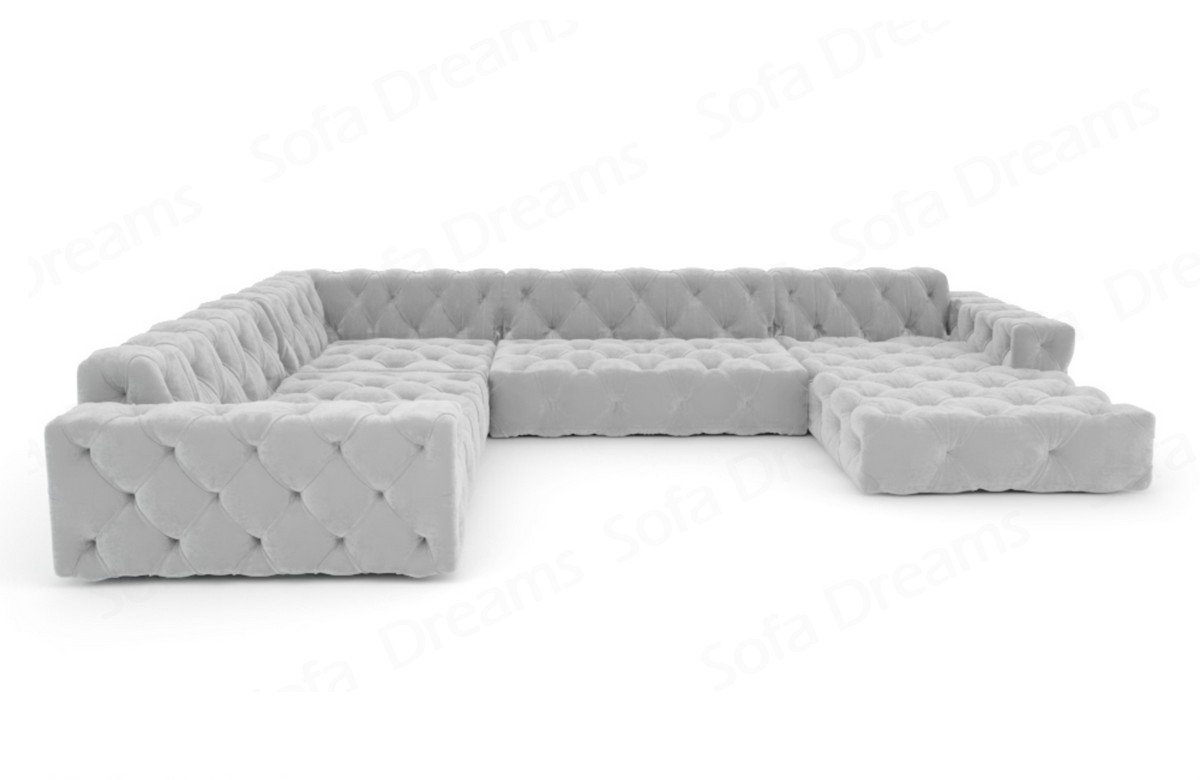Sofa Dreams Sofa Stoff Samt Designer Samtstoff Sofa Polstersofa Menorca U F günstig online kaufen