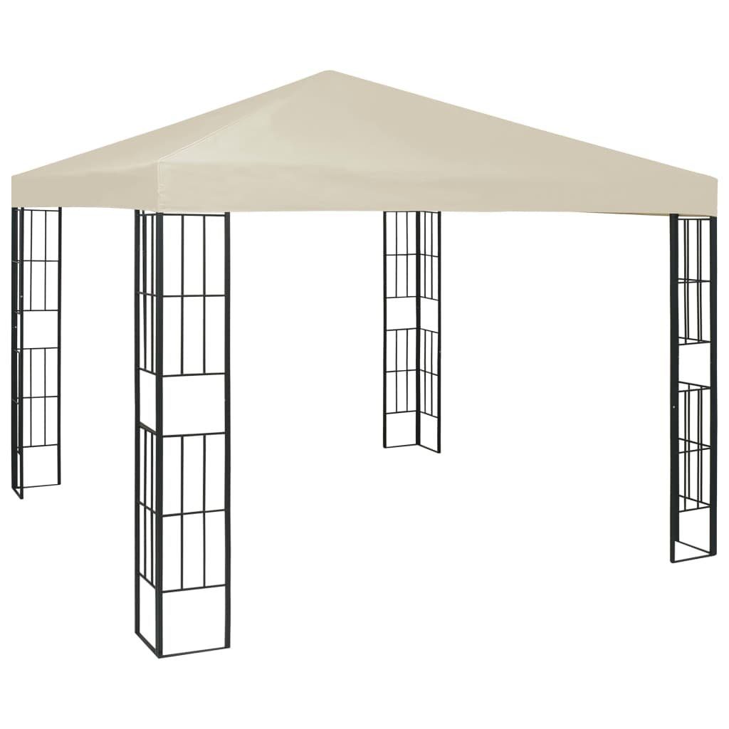 vidaXL Partyzelt Pavillon 3×3 m Creme