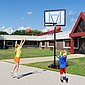 Yaheetech Basketballständer, Basketballkorb mit Rollen Basketballanlage Standfuß mit Wasser Sand Höheverstellbar 217 bis 279 cm, Bild 6
