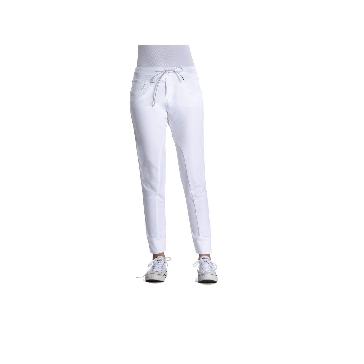 Coju 5-Pocket-Jeans weiß (1-tlg)