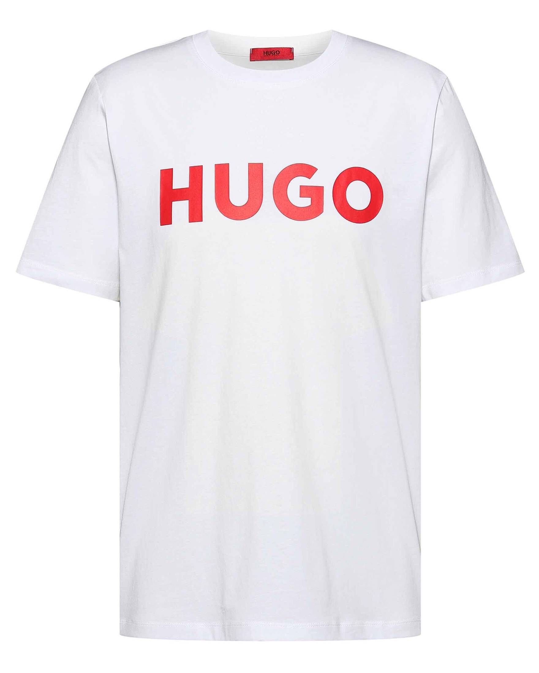 HUGO T-Shirt Herren T-Shirt DULIVIO (1-tlg) weiss (10)