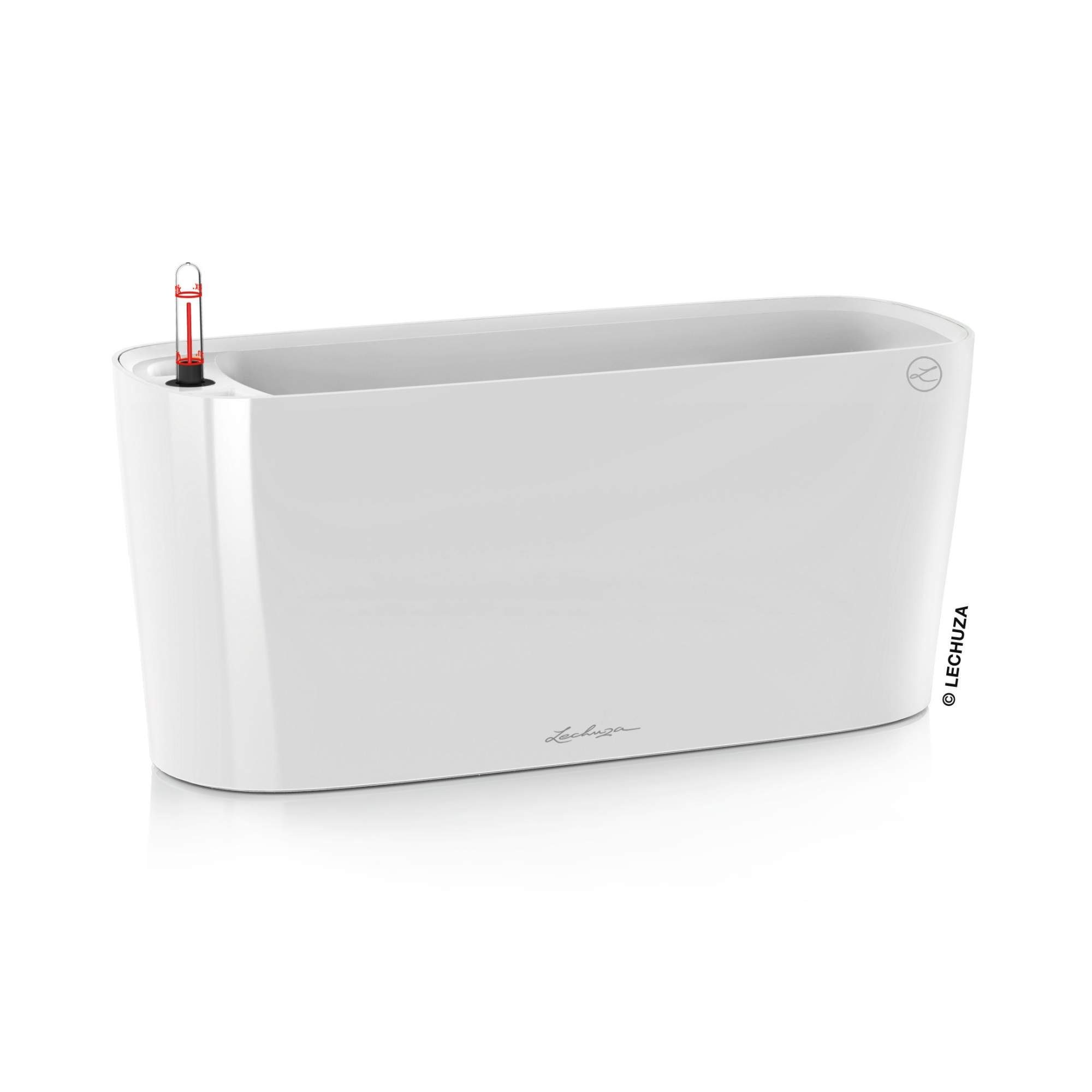 Lechuza® Blumentopf Delta 20 - weiß günstig online kaufen