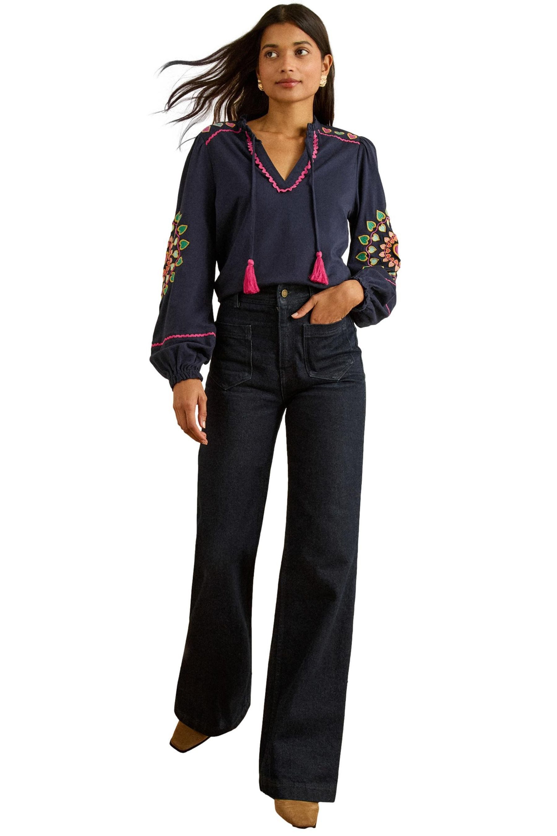 Love & Roses Langarmbluse Love & Roses Langärmeliges Oberteil, Regular (1-t günstig online kaufen