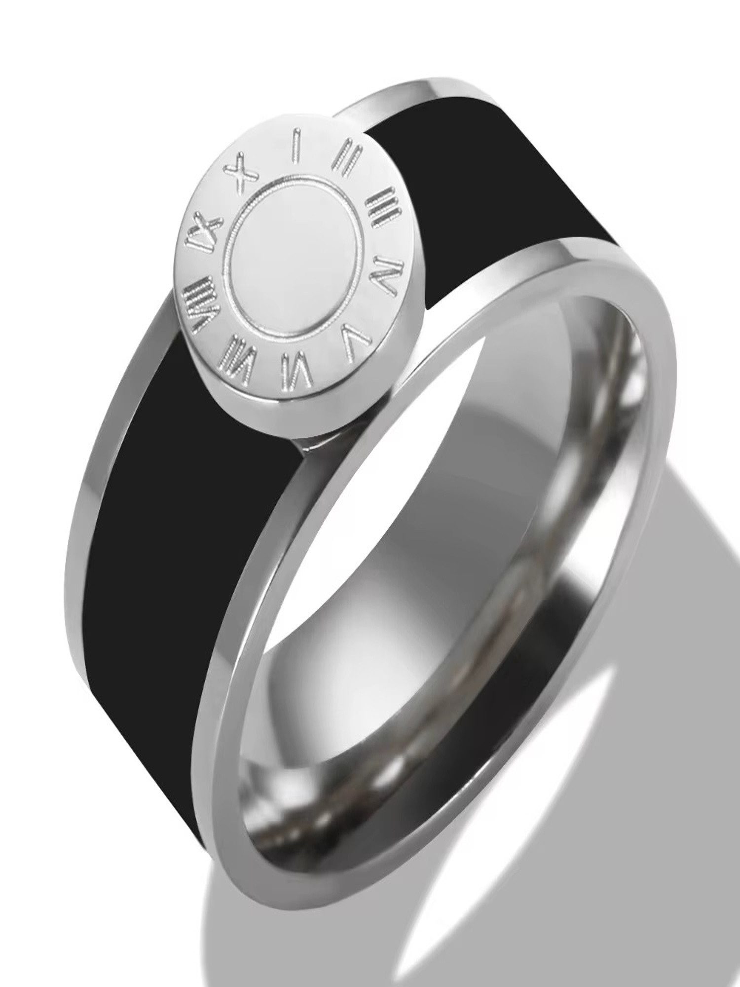 ROUGEMONT Fingerring Extravaganter emaillierter Damen Ring Wasserfest und hypoallergen, Hypoallergen und Wasserfest