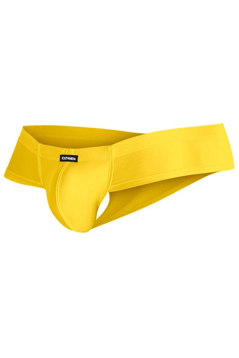 CUT4MEN Boxershorts Herren-Shorts in gelb - M günstig online kaufen