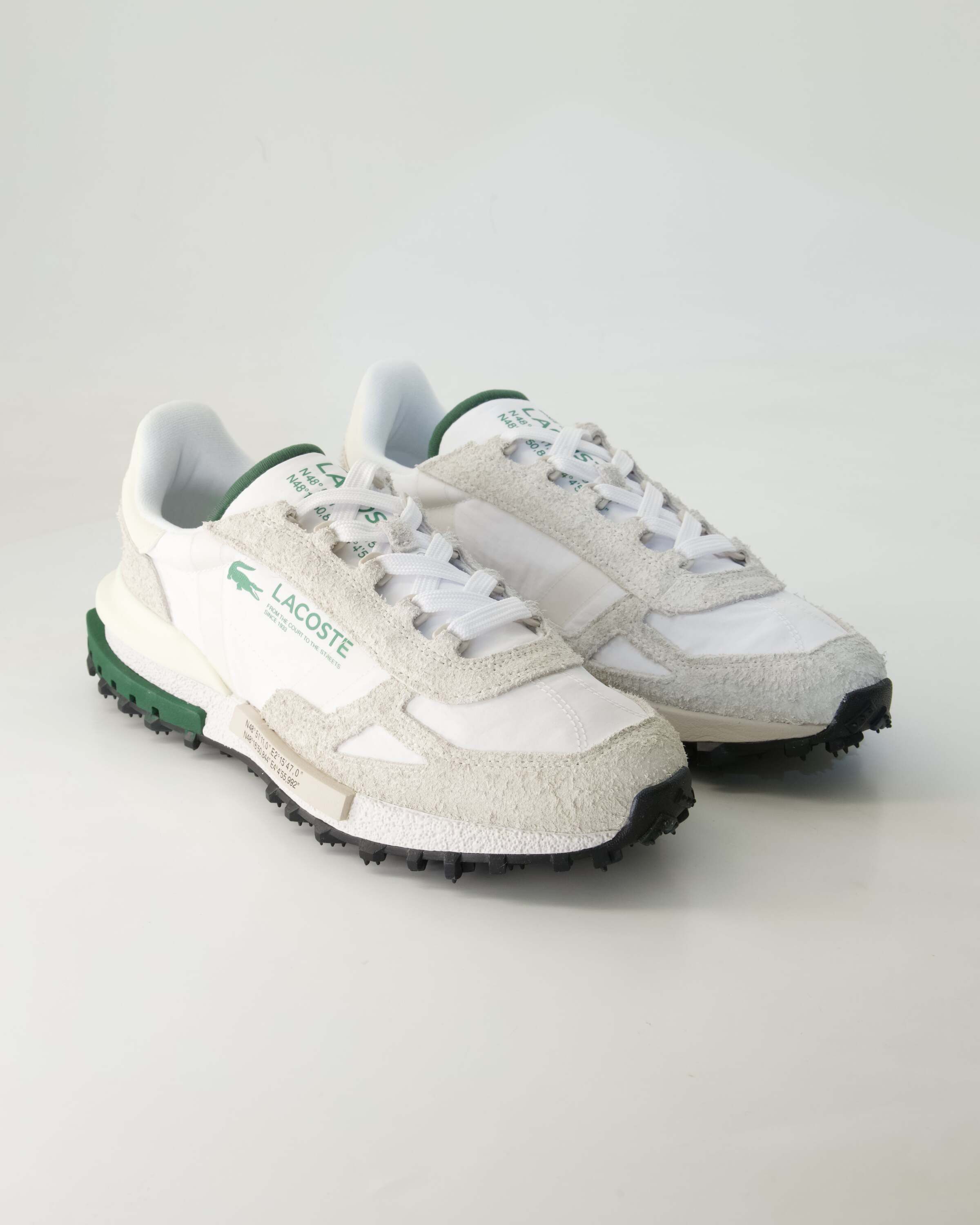Lacoste Elite Active Sneaker Obermaterial: Leder und Textil