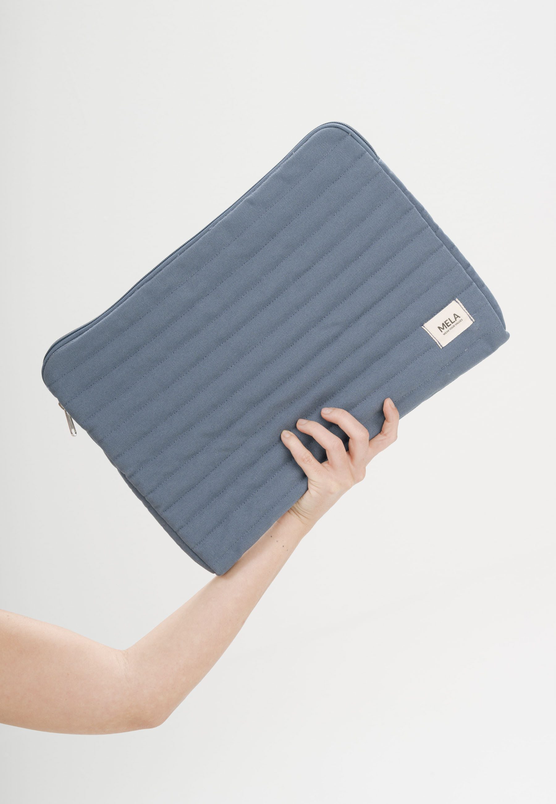 MELA Laptoptasche Gepolsterte Laptophülle Style VINUSA, Zwei Innentaschen