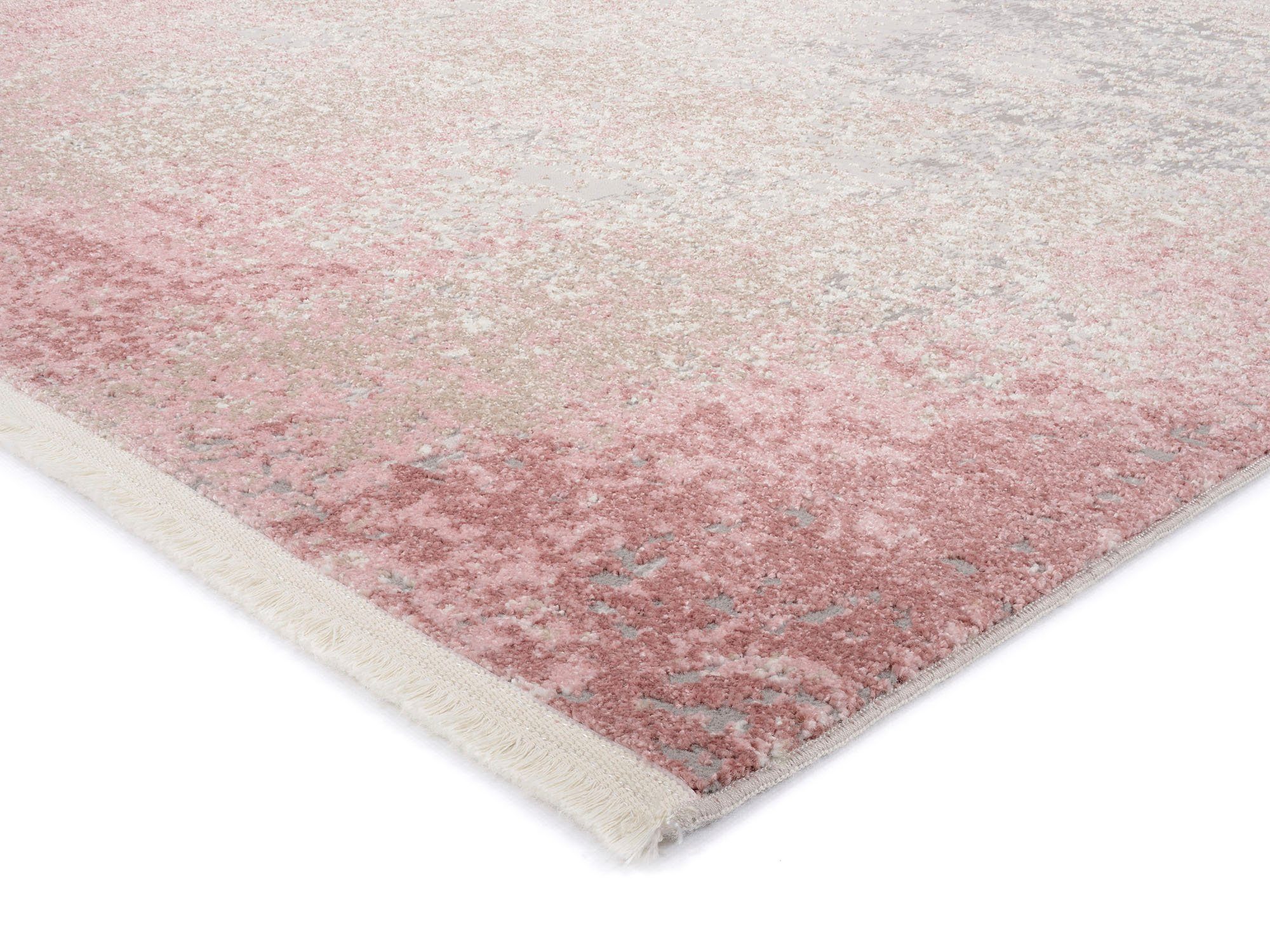 OCI DIE TEPPICHMARKE Teppich TOP SABINA, rechteckig, Höhe: 7 mm, 3-D Hoch Tief Optik, mit Fransen, Wohnzimmer – Bild 5 von 5