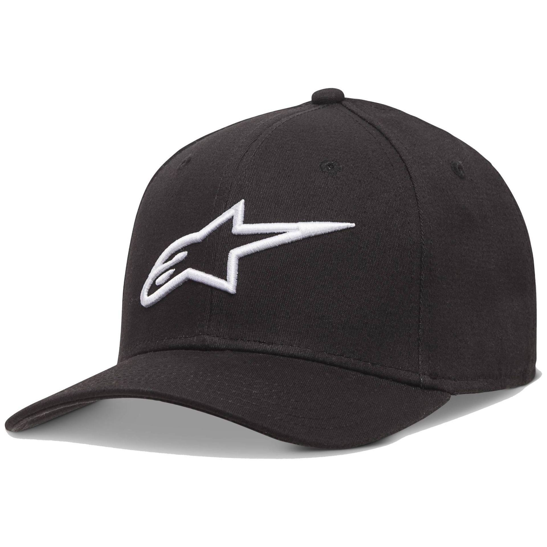 Alpinestars Snapback Cap Curve Ageless schwarz-weiß (Schwarz)