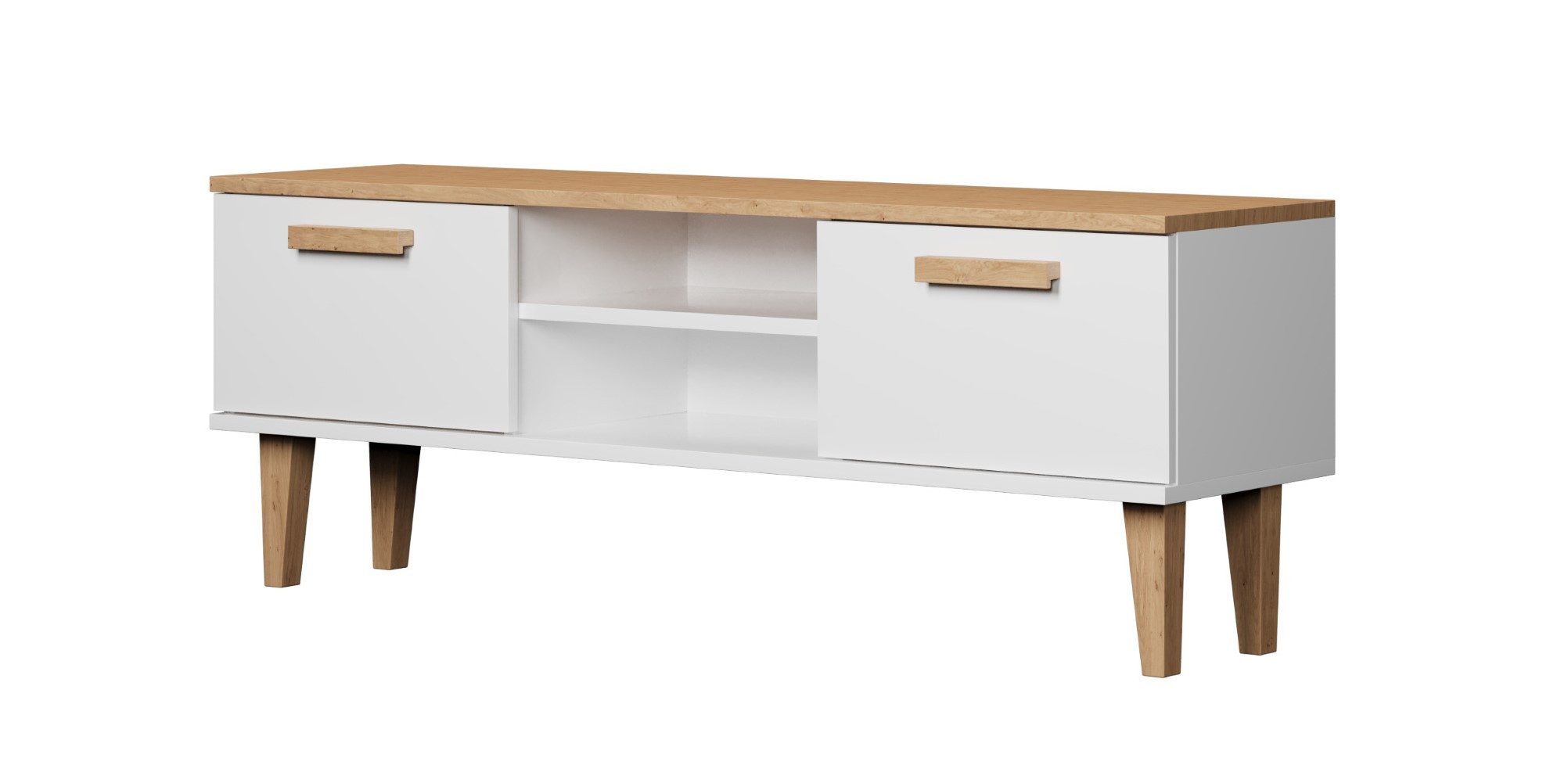99rooms Lowboard Verden (TV-Kommode, TV-Schrank, Fernsehschrank), Modern Design, mit viel Stauraum, Soft-Close Funktion