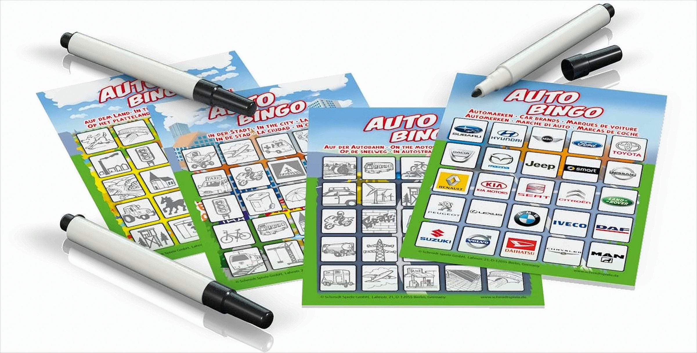 Schmidt Spiele Spiel Auto-Bingo