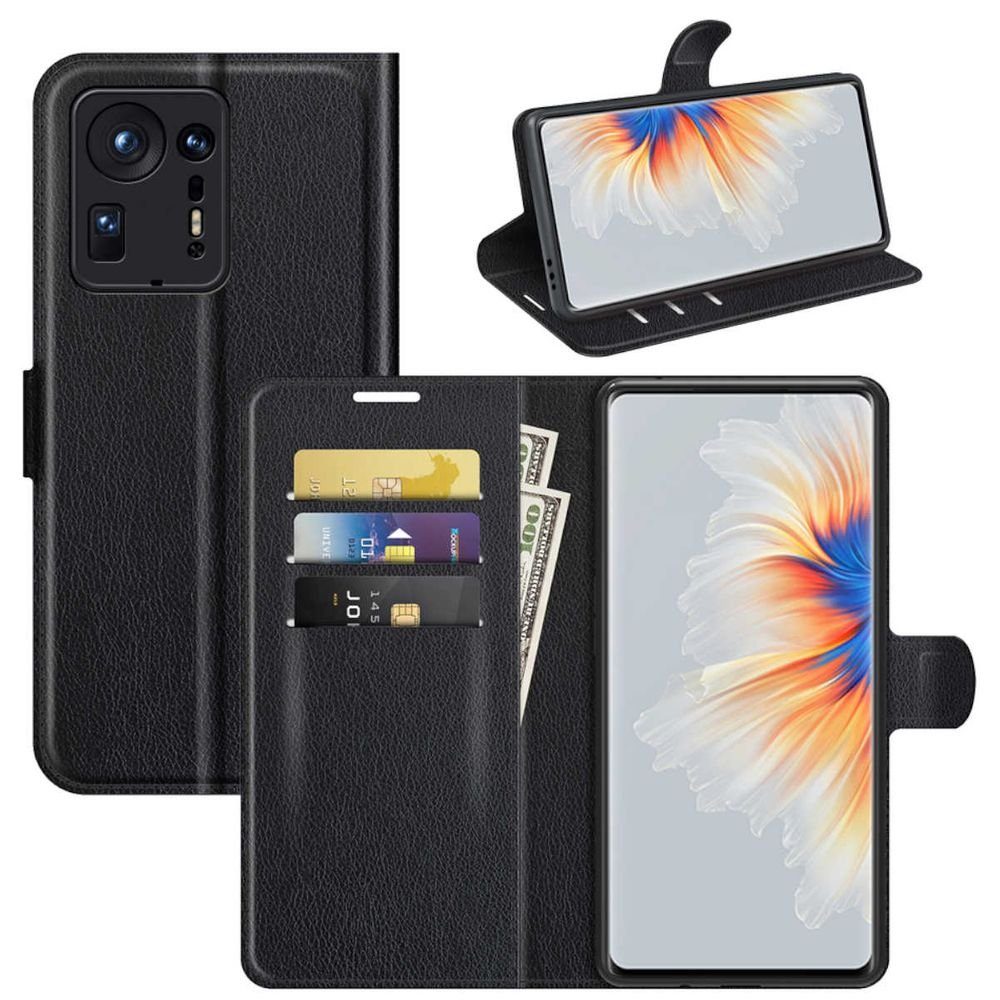 Wigento Handyhülle Für Xiaomi Mi MIX 4 Handy Tasche Wallet Premium Schutz  Hülle Case Cover Etuis Neu Zubehör