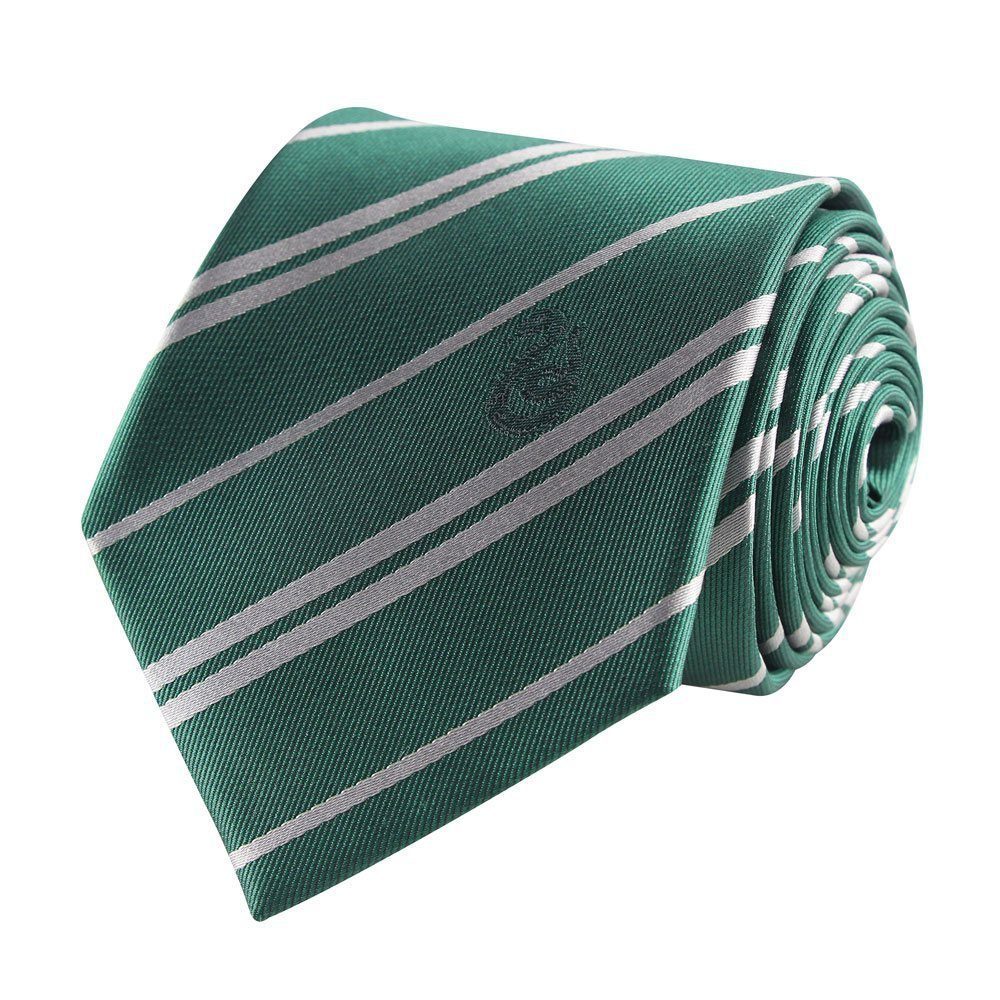 Metamorph Tie Tie & Lapel Pin Deluxe Box Slytherin Tie & Lapel Pin for the inclined Slytherin student