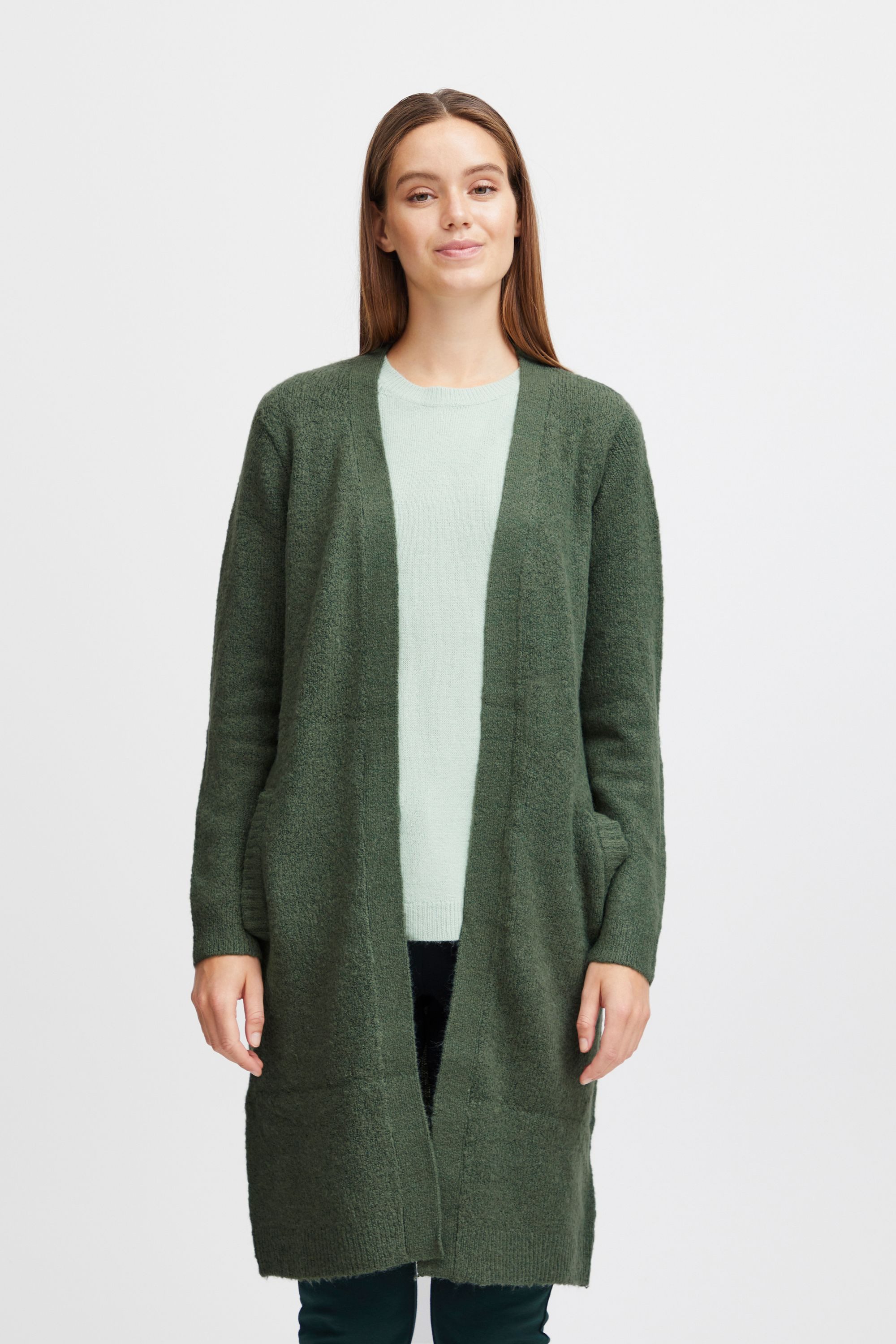 b.young Strickjacke BYMIRELLE 20806430 Lange Strickjacke günstig online kaufen