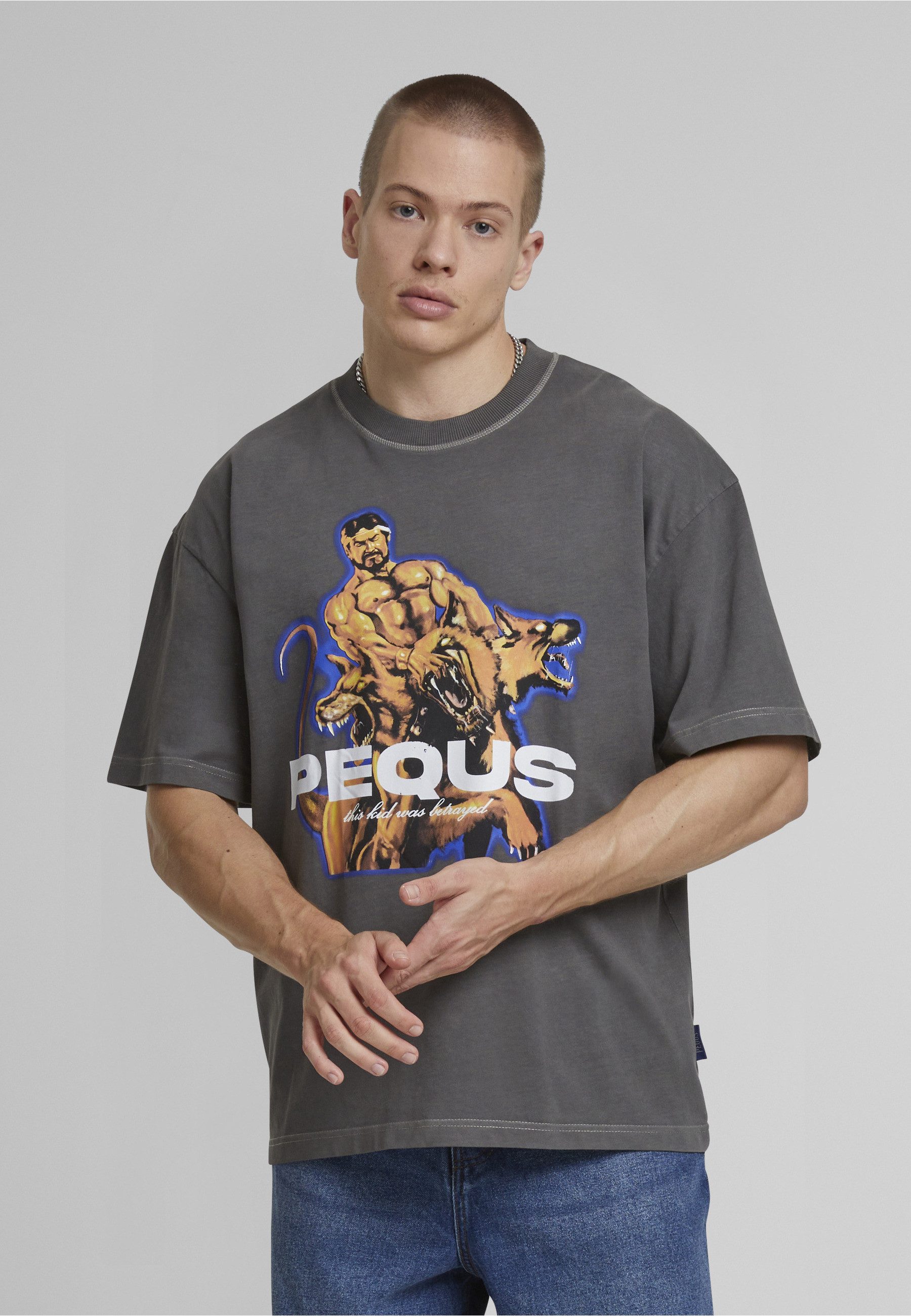 PEQUS T-Shirt PEQUS PEQUS This kid was betrayed T-Shirt (1-tlg)