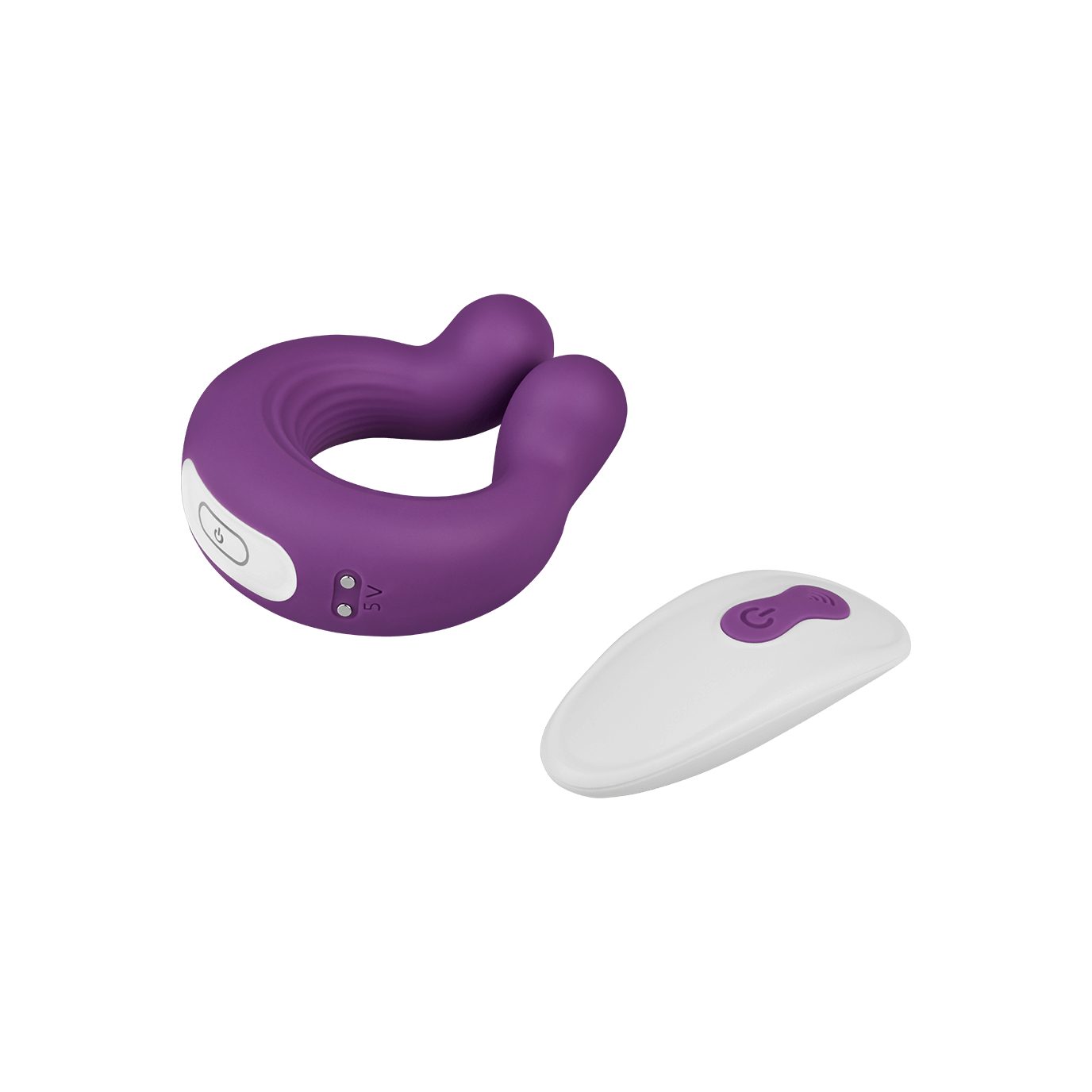 Fernbedienung, Silikon cm 7,8 Auflege-Vibrator EIS EIS, Partnervibrator mit