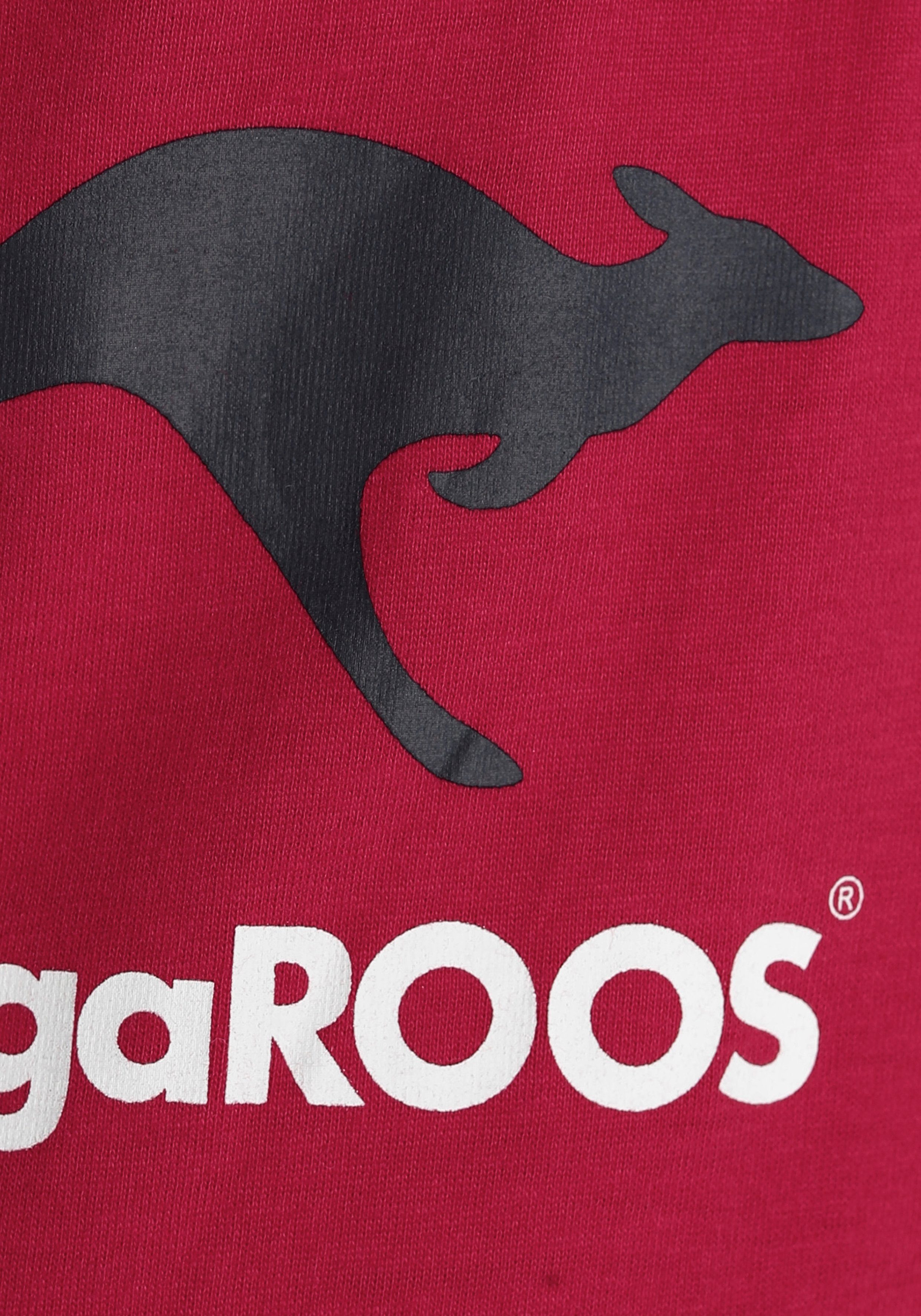 KangaROOS Logo Langarmshirt Basic