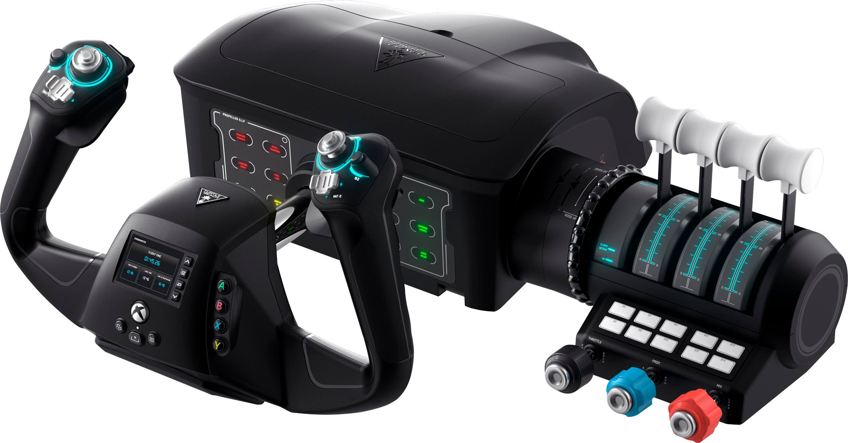 Turtle Beach VelocityOne Flight Universelles Steuerungssystem Gaming-Lenkrad | Xbox-One-Controller