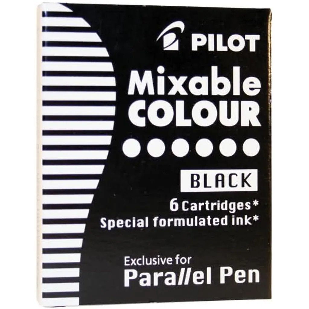 Parallel Tintenpatronen PILOT für schwarz PILOT Pen, Tintenpatrone Füllhalter