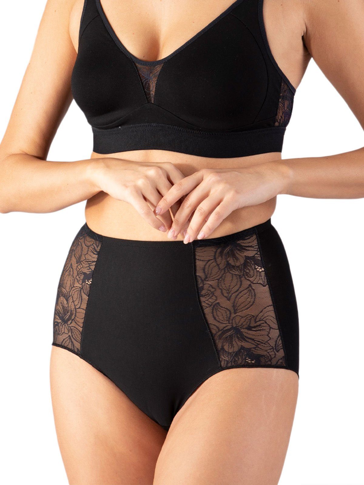 Taillenslip hoher Damen Taillenslip Cotton Shape