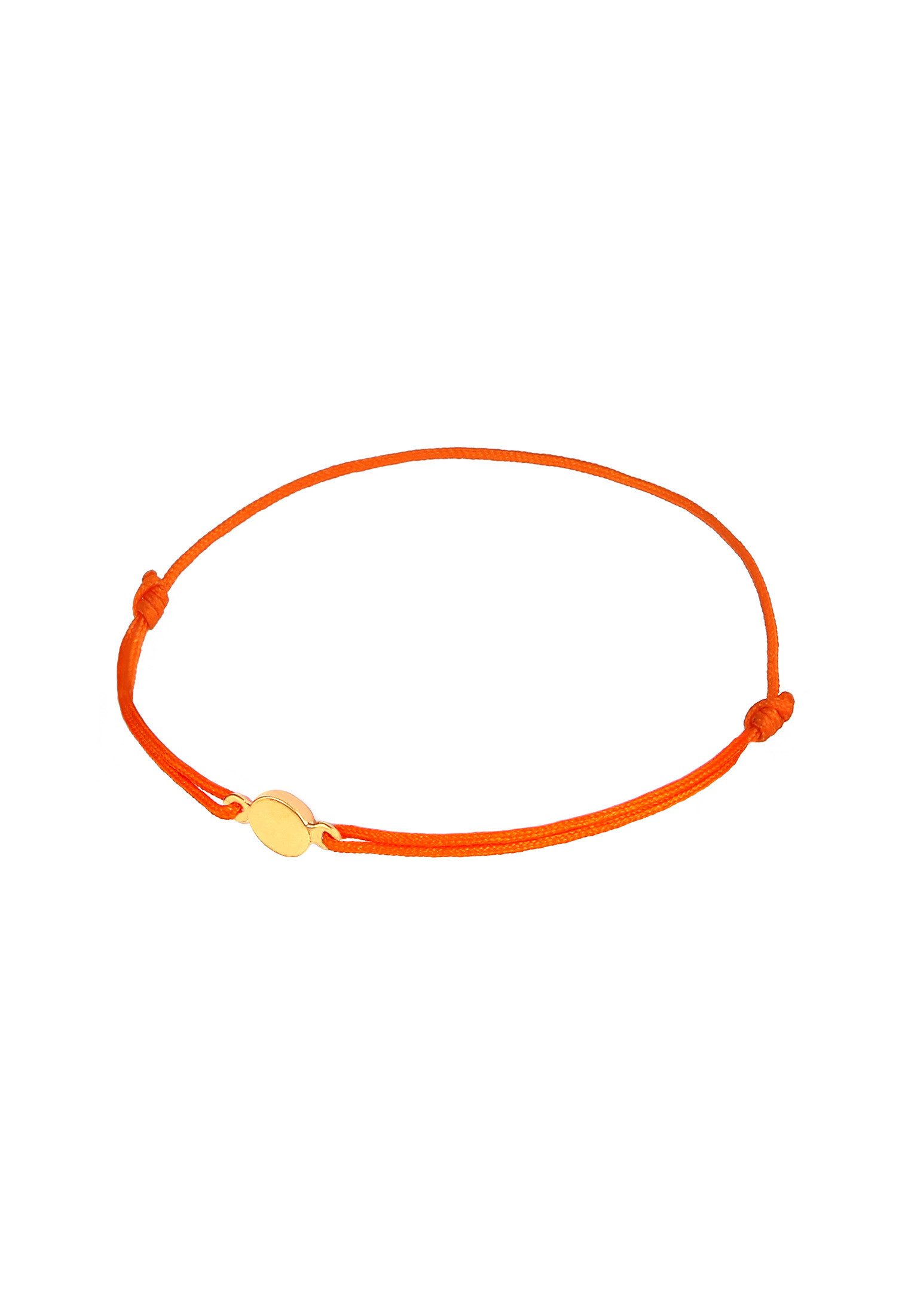 Elli Armband Nylonband Plättchen Anhänger 925 günstig online kaufen