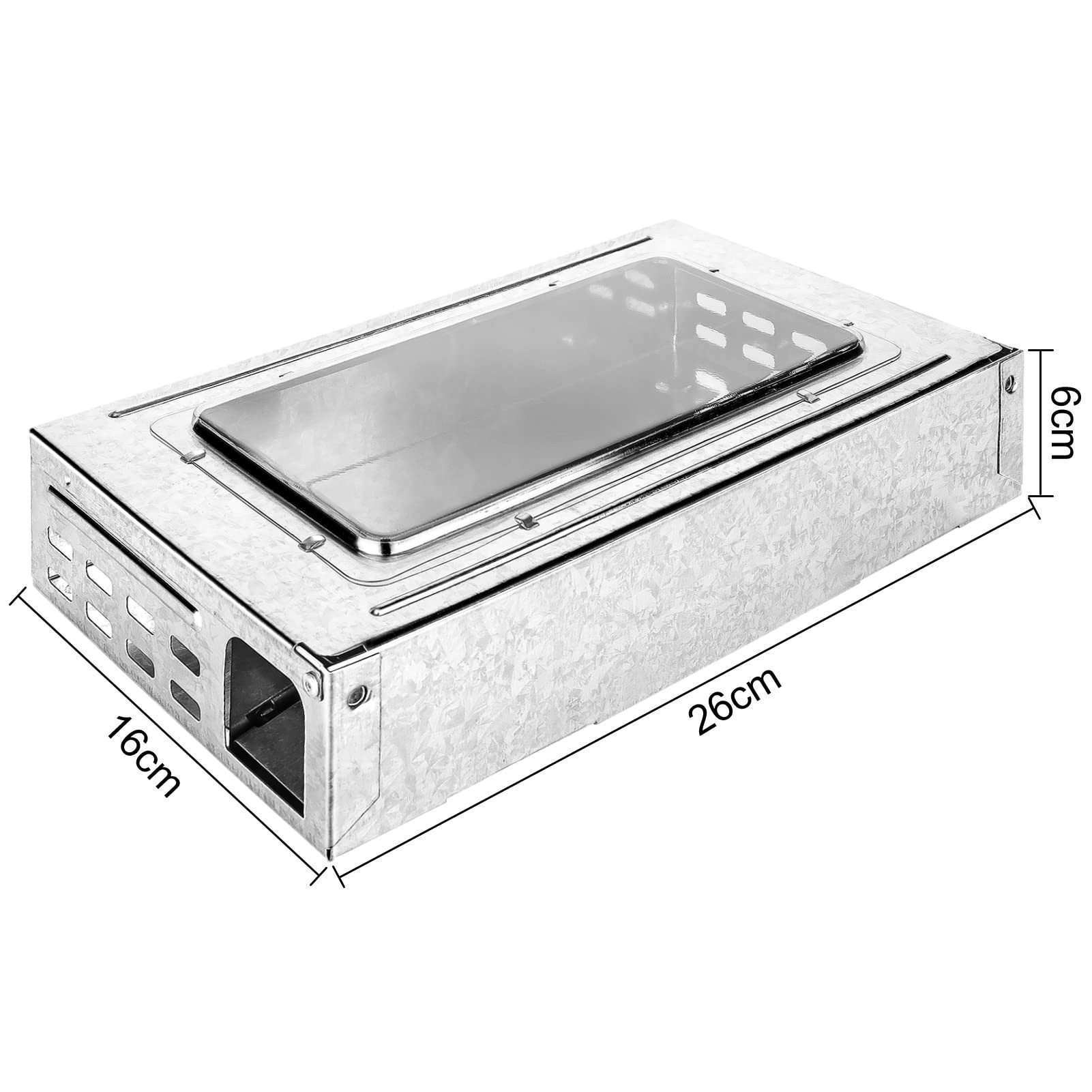 Youyijia Allzweckkiste Pack of 2 Live Traps Deluxe Mouse Trap