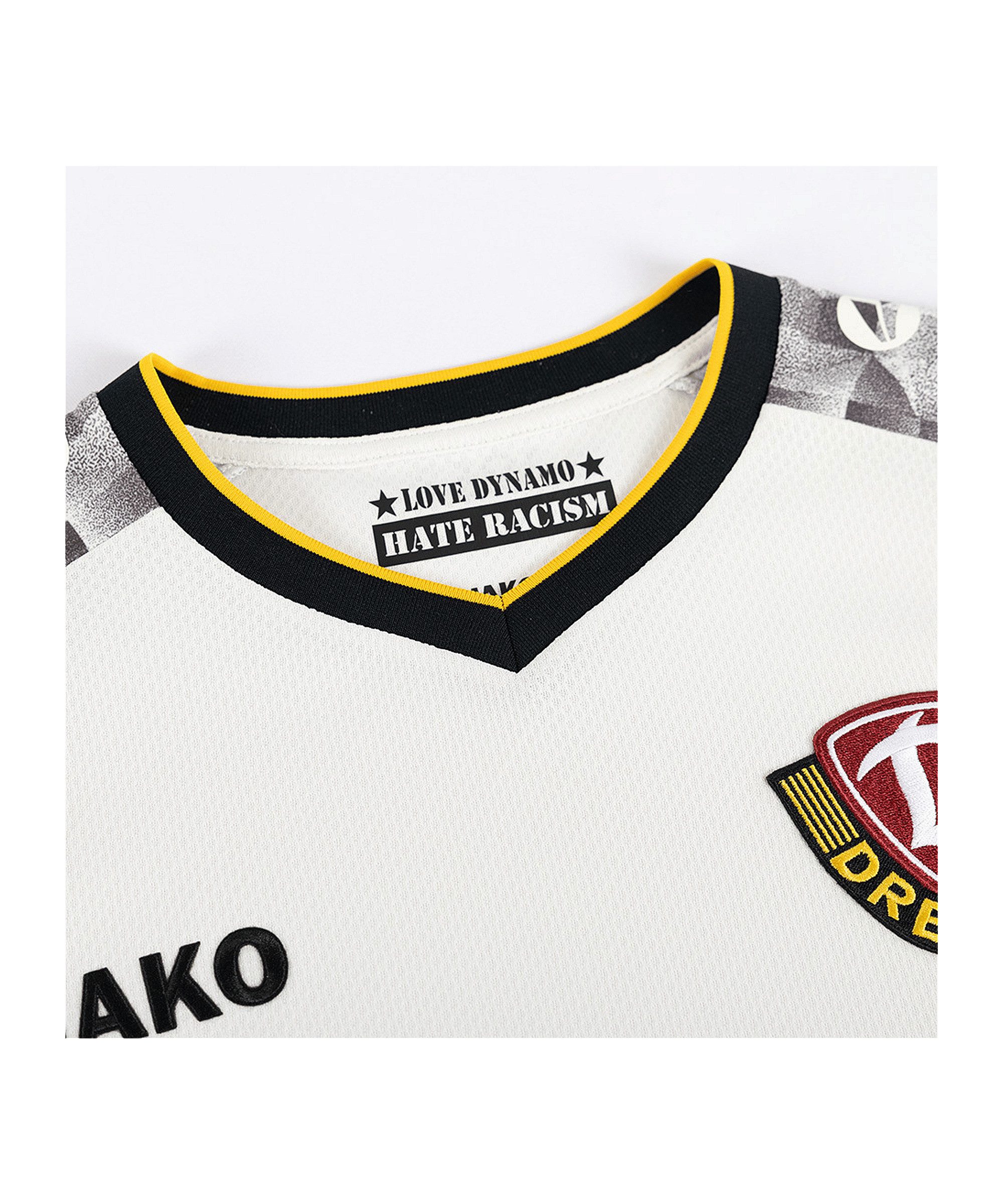 Jako Fußballtrikot JAKO Dynamo Dresden Trikot Away 2026/2027 Weiß 2. Bundesliga