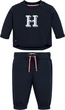 Tommy Hilfiger Shirt & Hose BABY ITHACA H SET (Set, 2-tlg., 2er) mit Logo-Stickereien