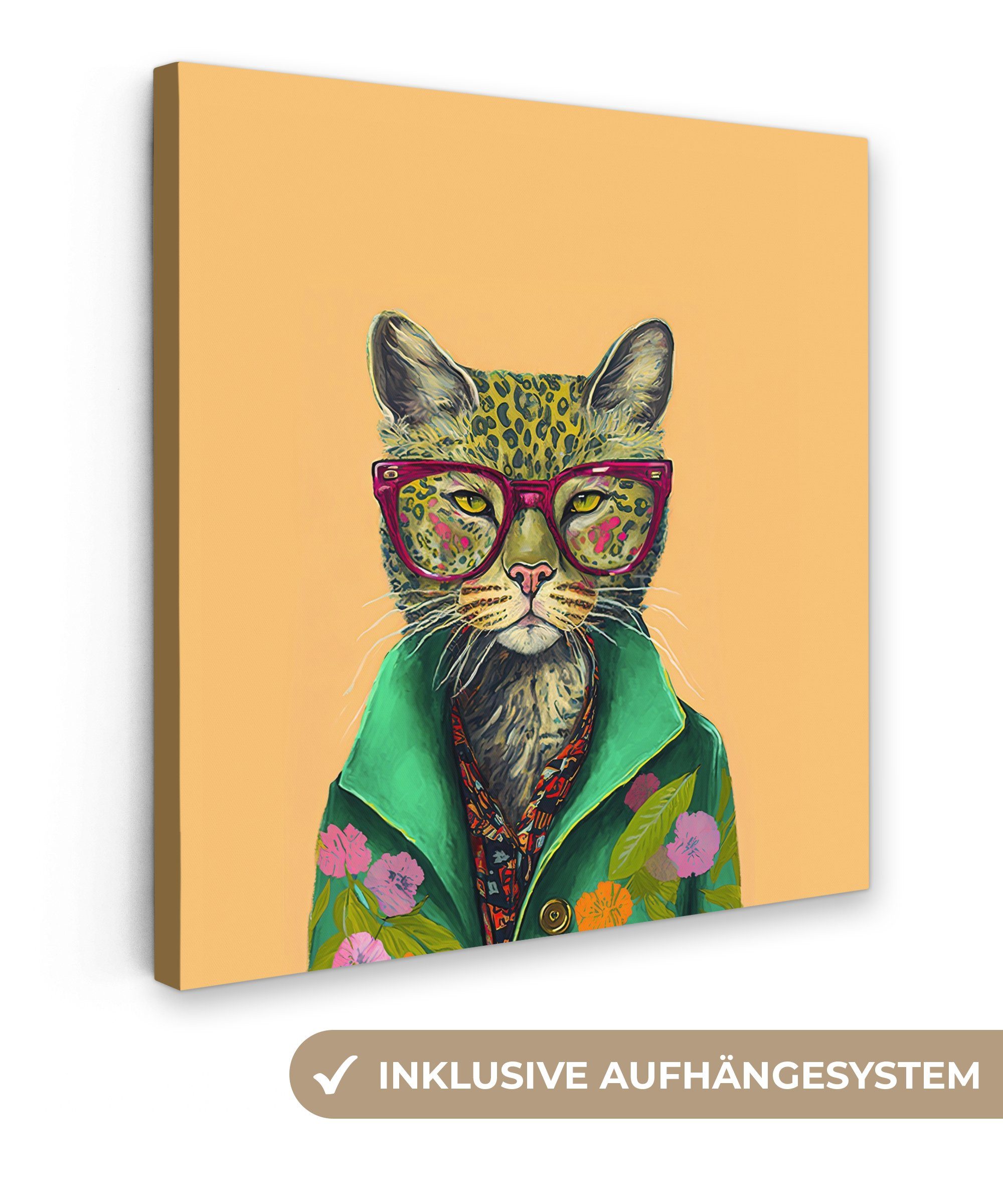 OneMillionCanvasses® Leinwandbild Tiere - Katze - günstig online kaufen