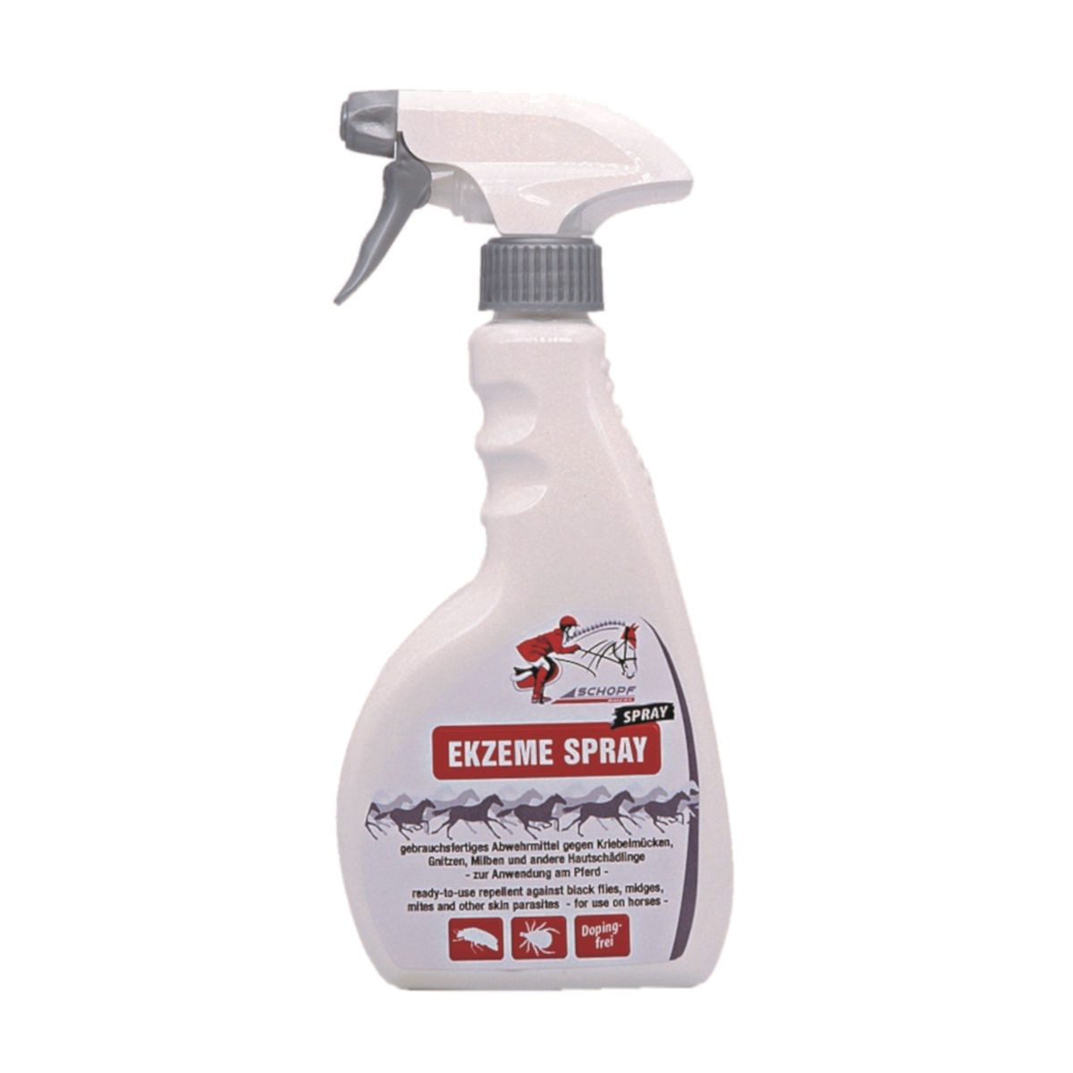 Insektenspray IC 10 Ekzeme Spray 500 ml Fliegenschutz für Pferde