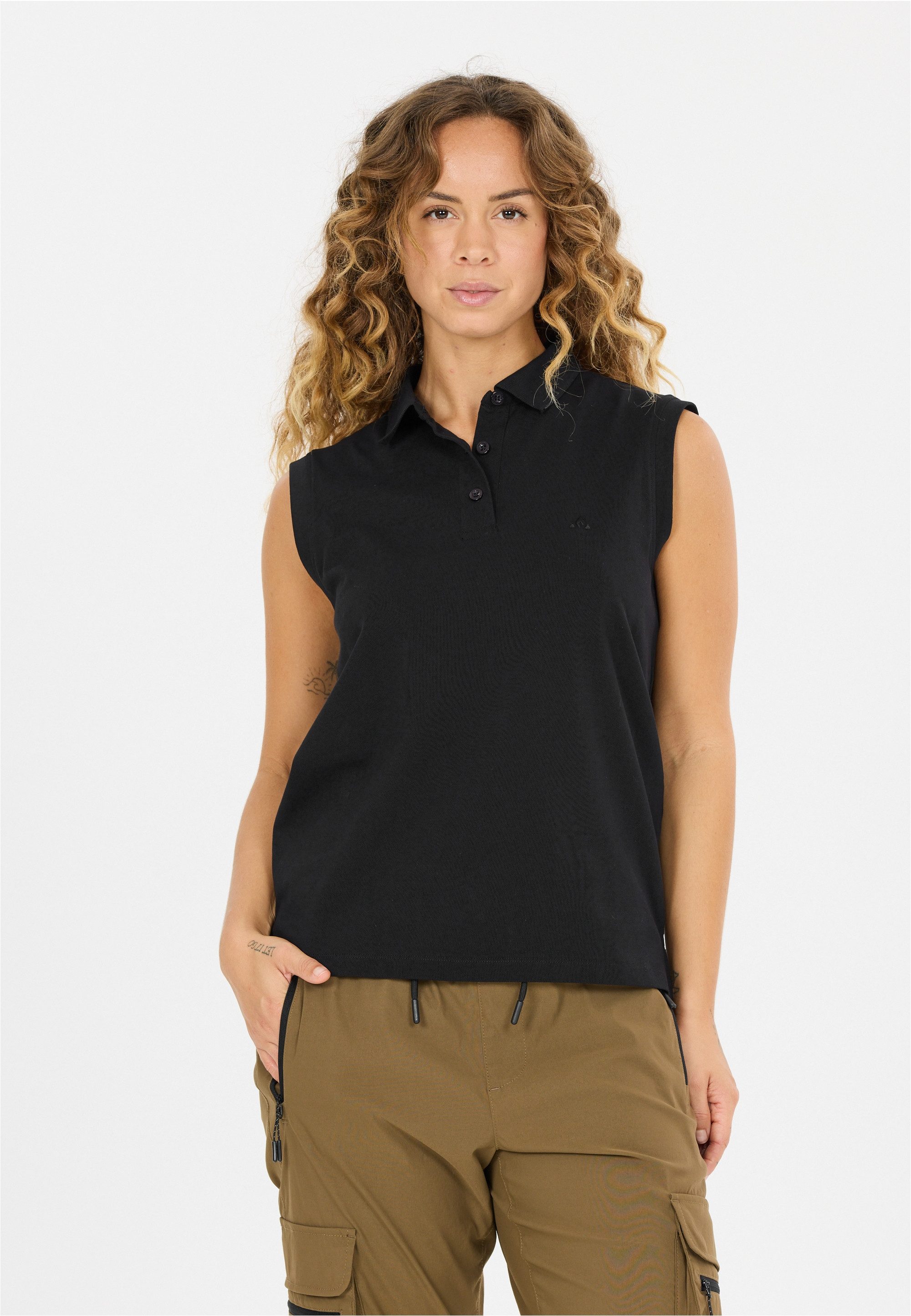 WHISTLER Langarm-Poloshirt Jamero in komfortabler Qualität
