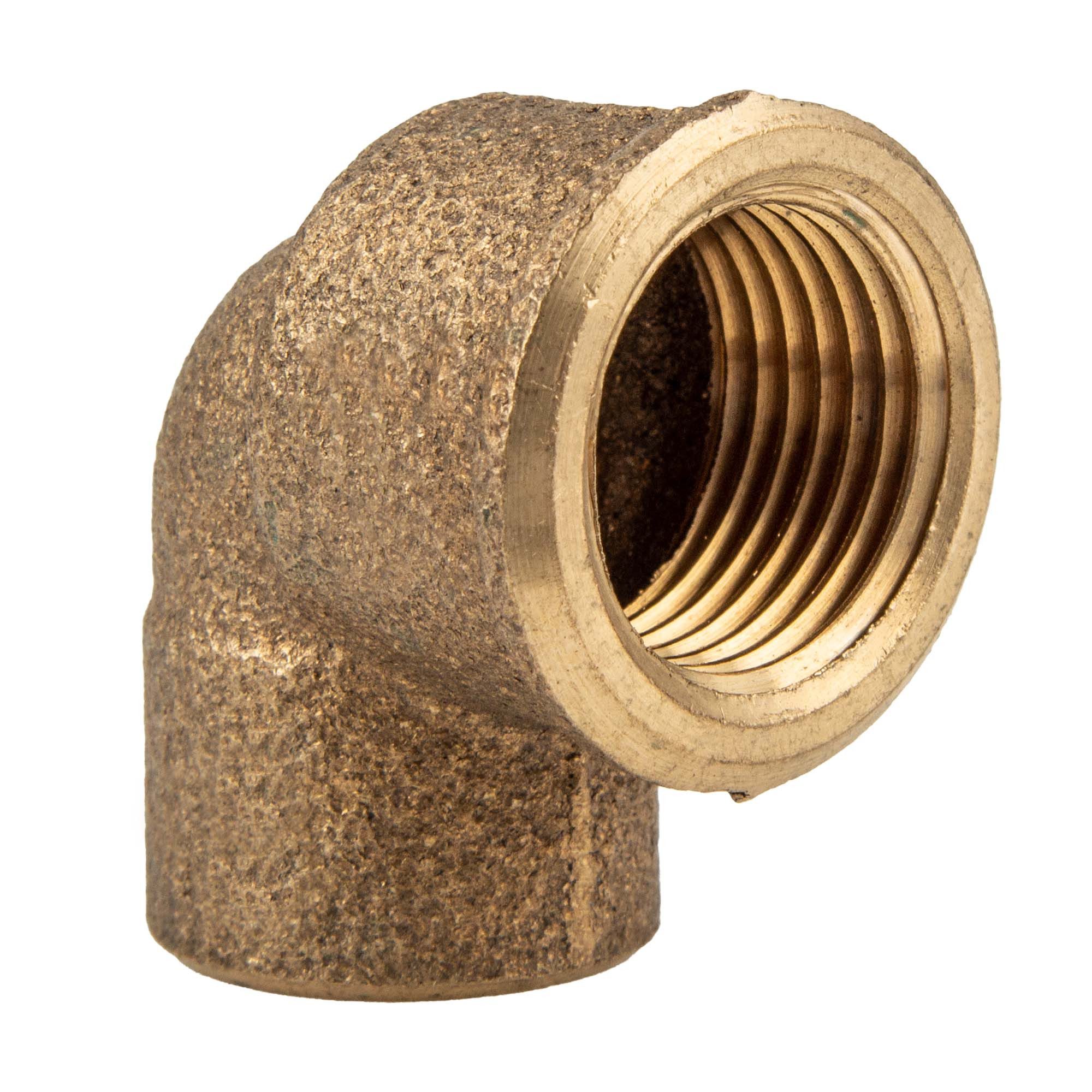 Conex Bänninger Lötfitting Rotguss-Übergangswinkel 90° IG - Typ 4090G, 18 mm x 3/4 Zoll