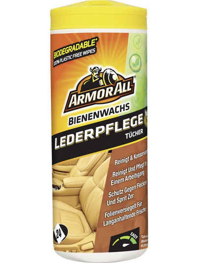 Armor All Armor All Lederpflegetücher-Box 24 Tücher Autopolitur