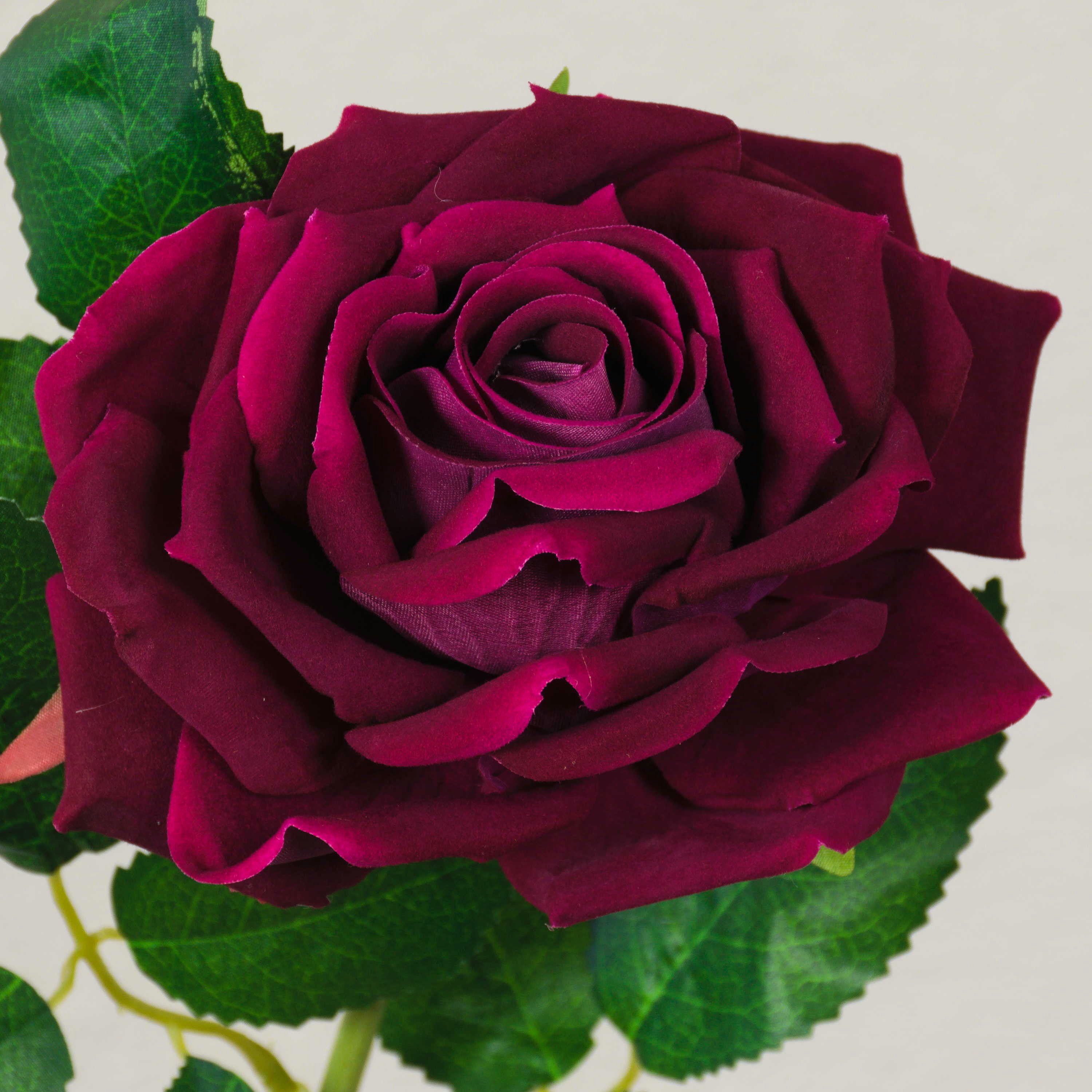 Kunstblume Künstliche Rose MANGFALL, pink, 75cm, Ø13cm Rose, artplants, Höhe 75.0 cm