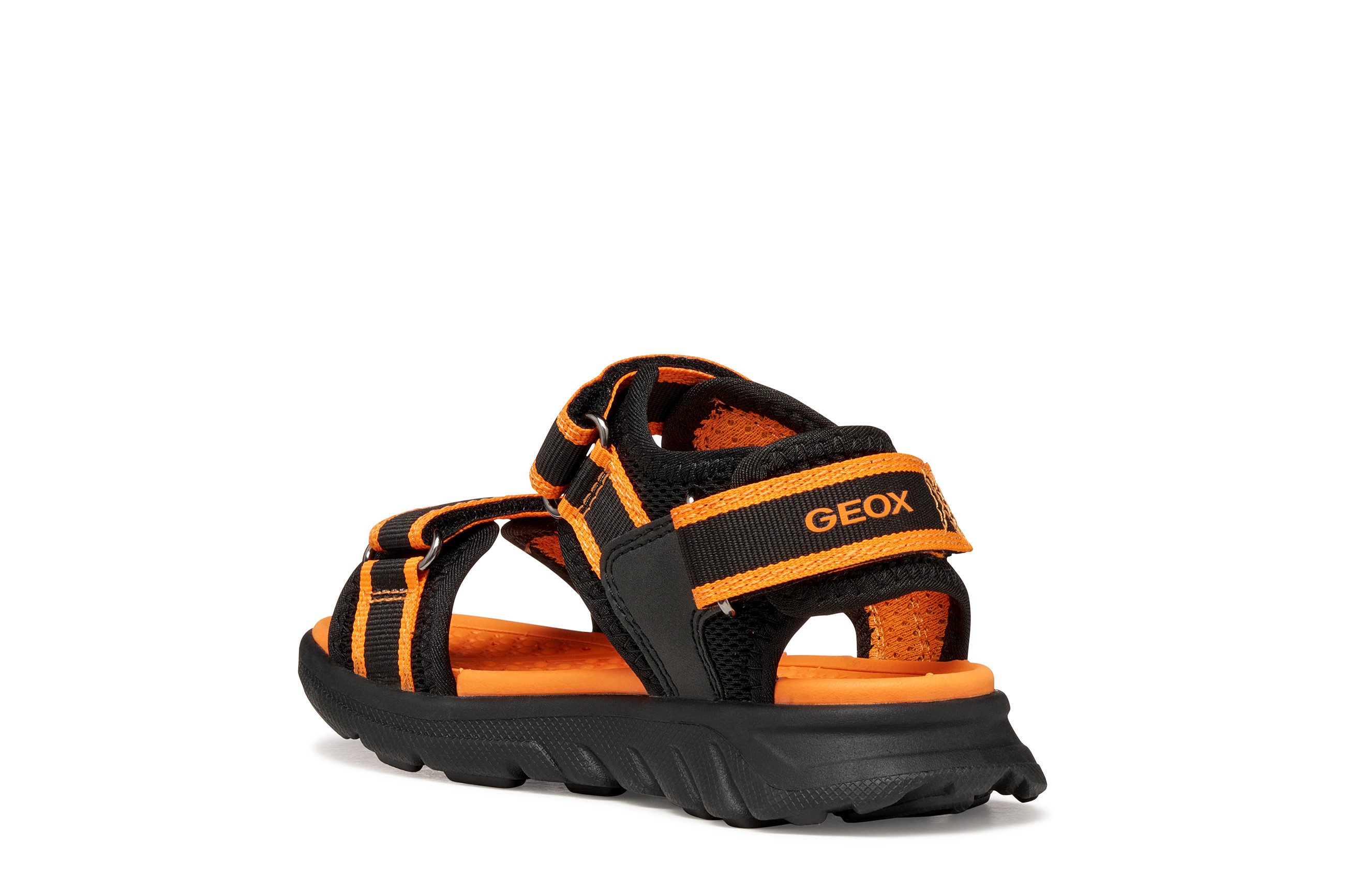 Geox J SANDAL AIRADYUM BO Sandale Klettschuh, Freizeitschuh mit Größenschablone zum Download