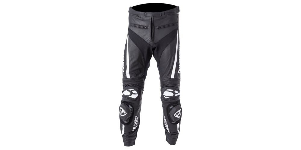 MUGENRACE Motorradhose RBRS-1 Motorrad Lederhose protektoren reißverschluss günstig online kaufen
