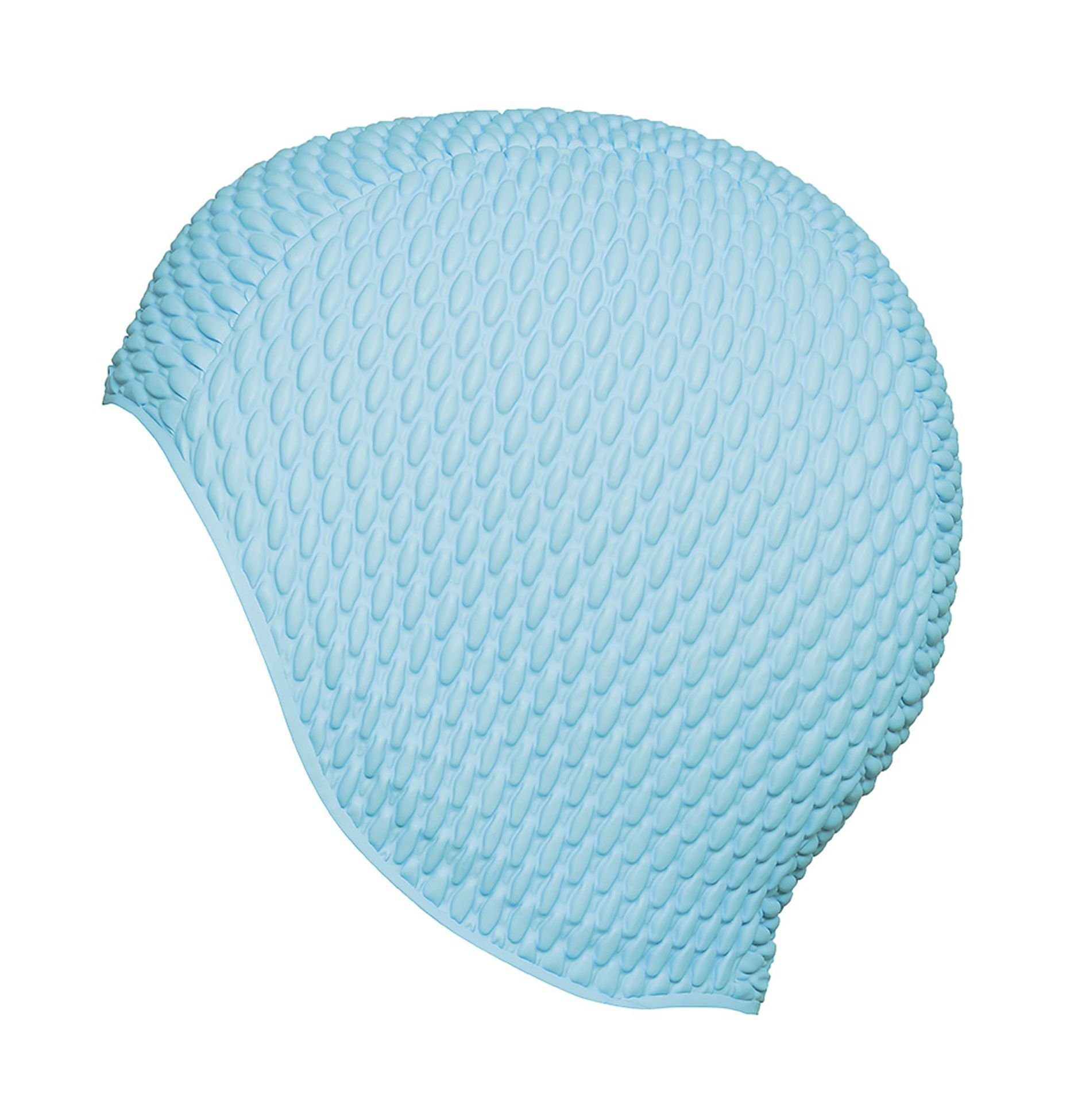 Fashy Badekappe Fashy - Badehaube Gummi Schwimmhaube Badekappe Damen Luftgefüllt