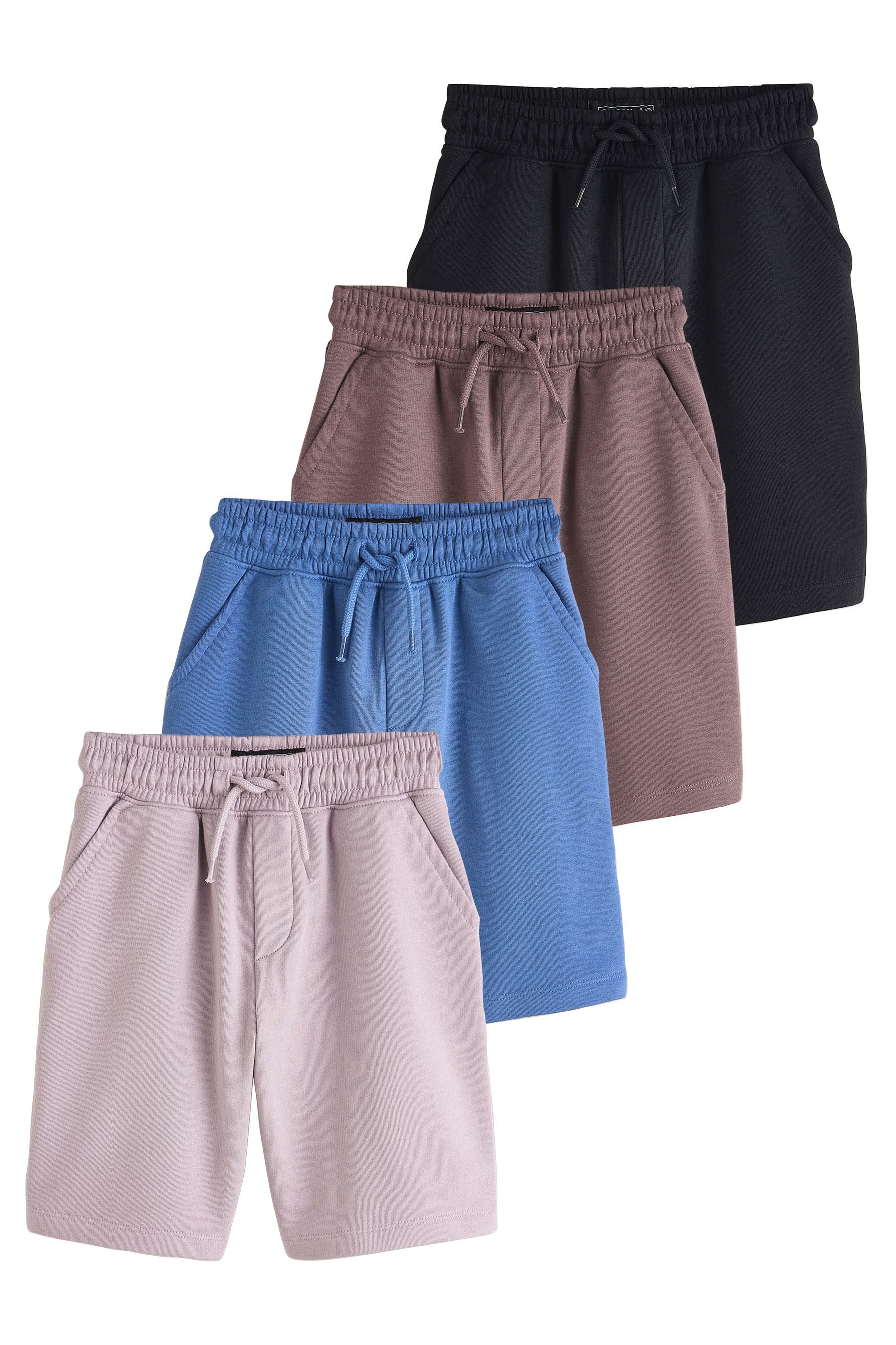 Sweatshorts Jersey-Shorts, 4er-Pack