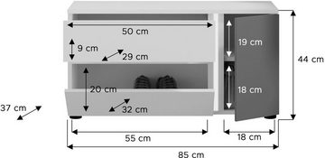 INOSIGN Garderoben-Set Gravit, (2-St)