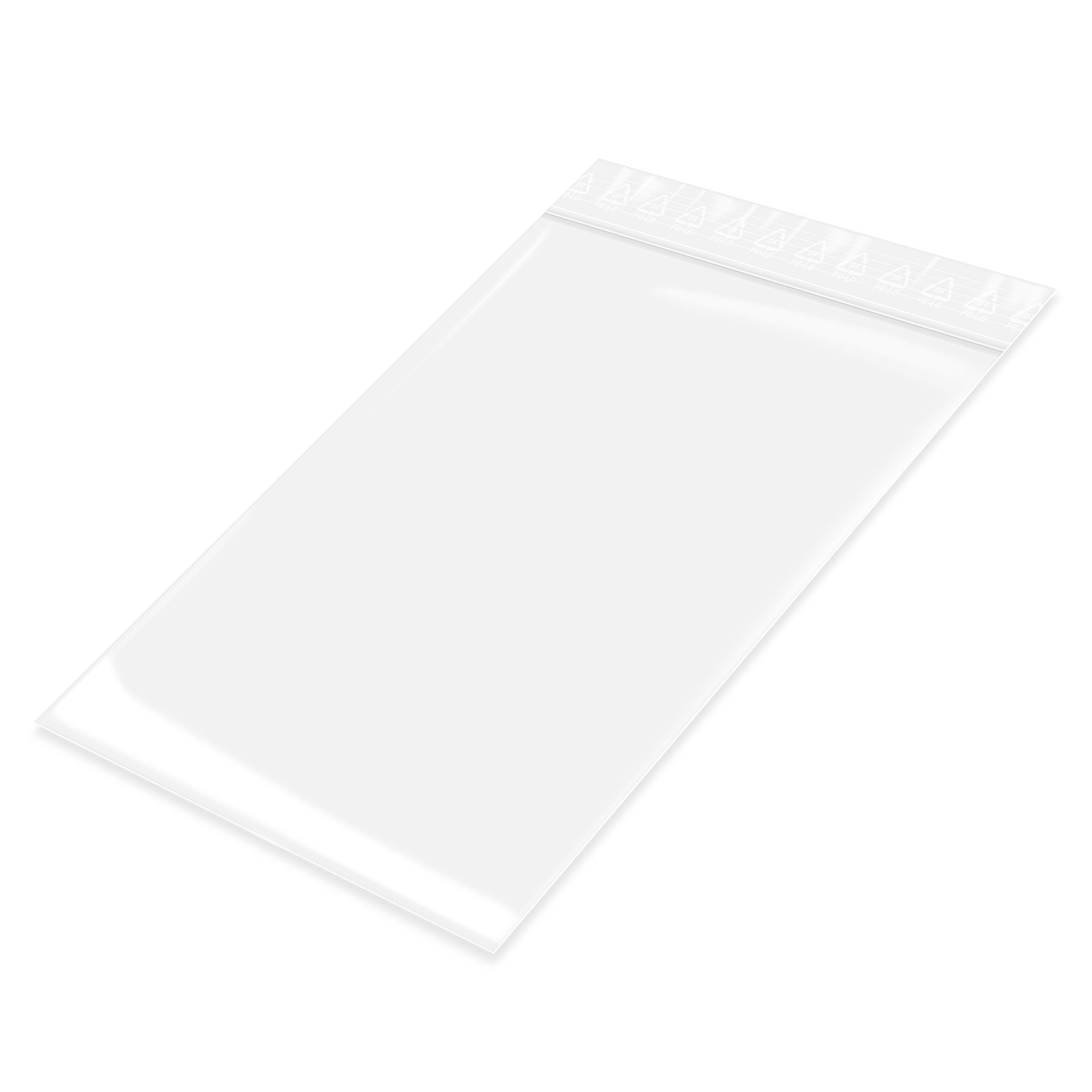 StickandShine Gemüsebeutel 1000 Druckverschlußbeutel Zip Beutel 50 / 90 mµ / transparent, Stärke 50 mµ