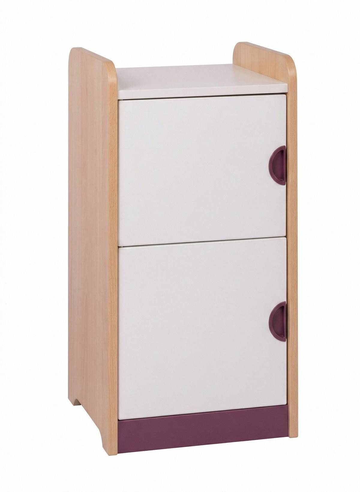 JVmoebel Spielküche Spielzeug-Kühlschrank mit bunten Akzenten und zwei praktischen Fächern, Made in Europa