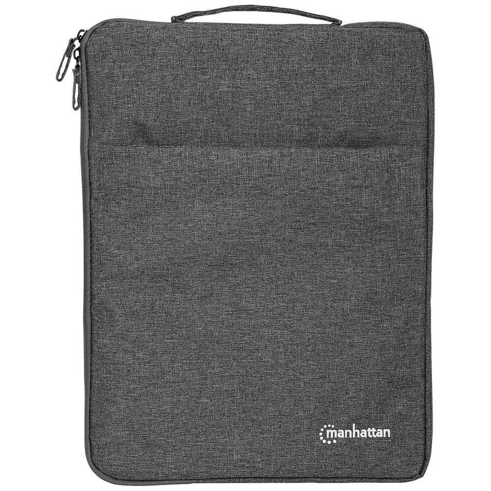 MANHATTAN Laptoptasche Notebook Sleeve 15.6″, Wasserabweisend, Innen- & Frontfach 439817
