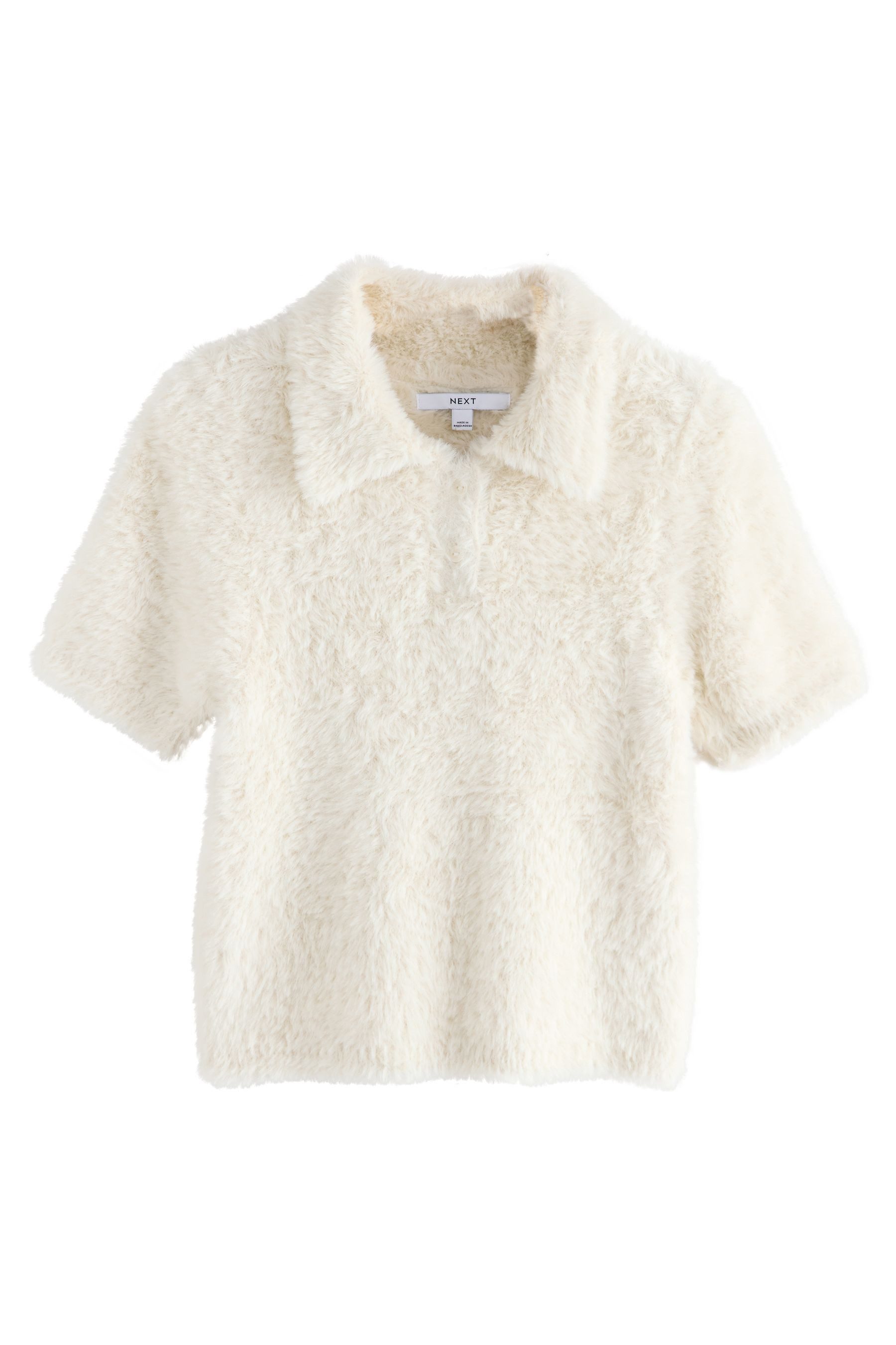 Next Polokragenpullover Kurzärmeliger Polopullover, Bär (1-tlg) günstig online kaufen