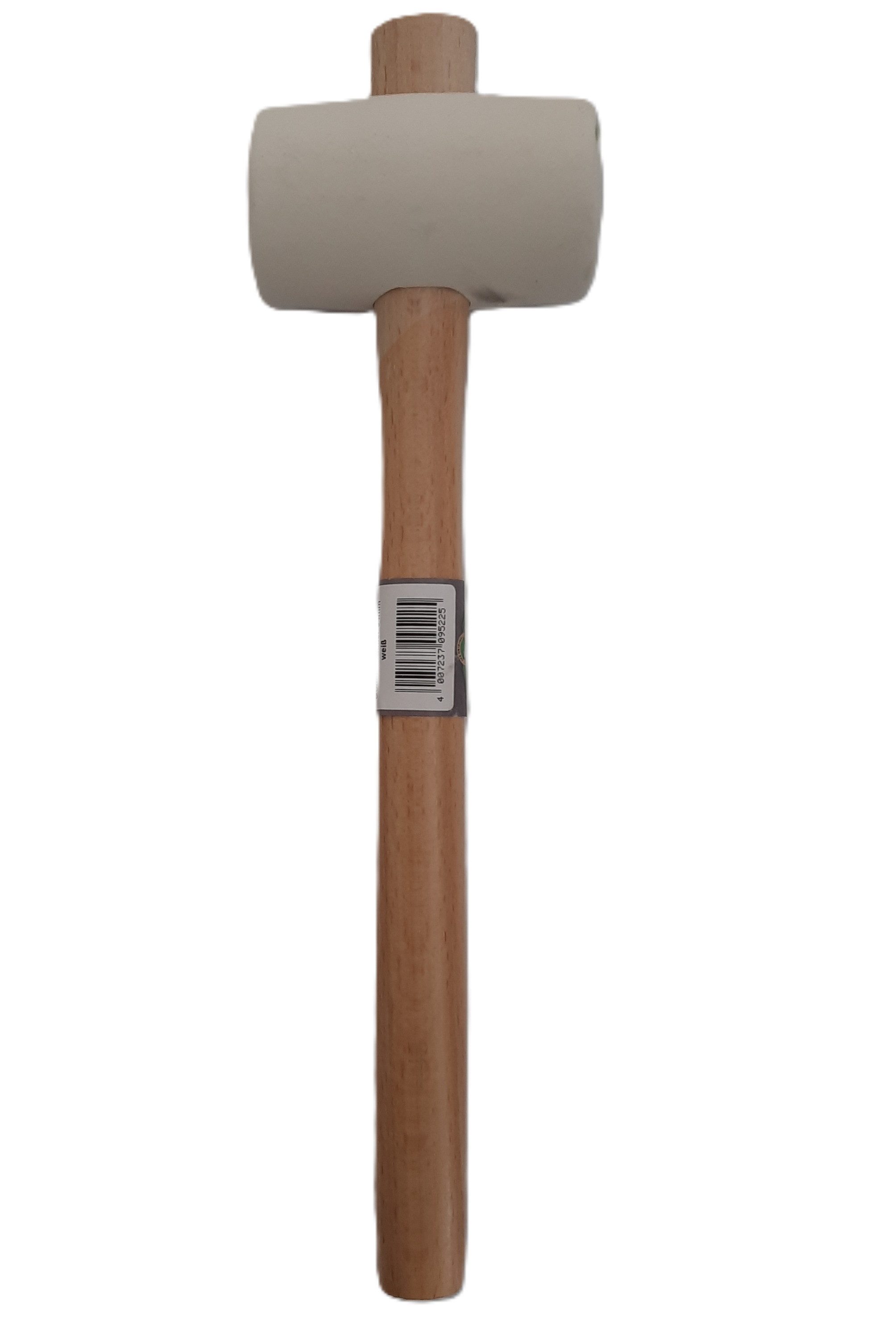 Hufa Gummihammer Hufa Fliesen Gummihammer klein Ø 54mm Fliesenleger Gummihammer, Holzstiel