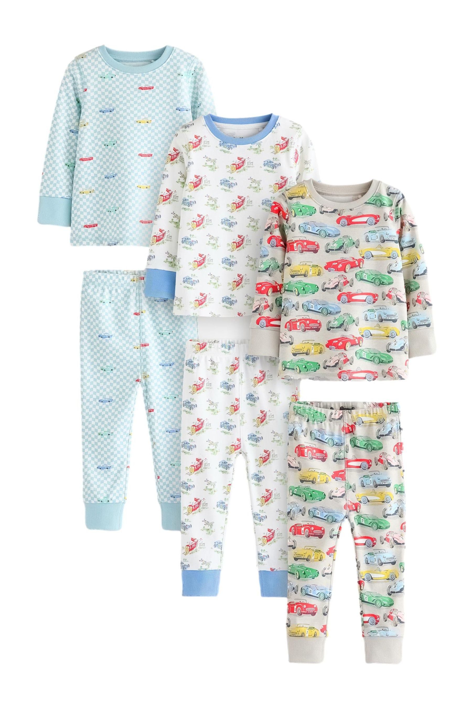 Pyjama Cath Kidston Snuggle Schlafanzug, 3er-Pack