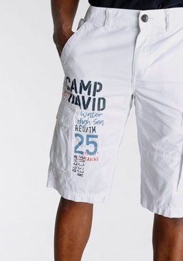 CAMP DAVID Skaterbermudas mit Cargo-Taschen