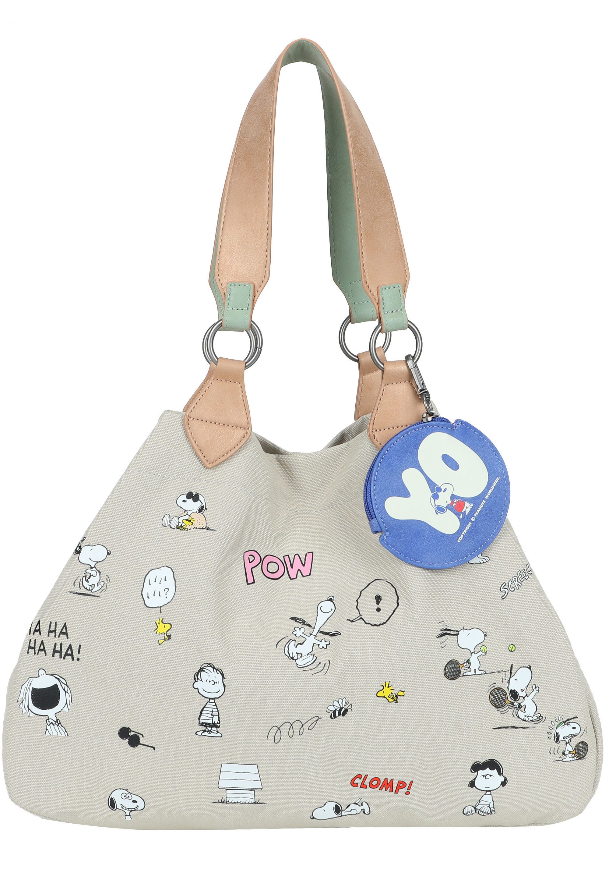 Fritzi aus Preußen Shopper PeanutsTM x fritzi Izzy Medium Confetti, mit Peanuts-Motiv